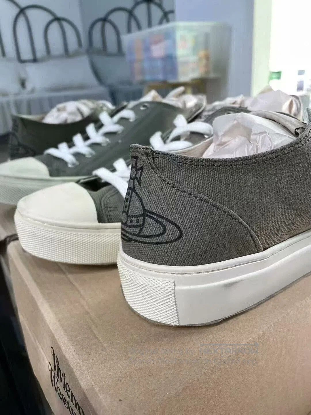 Vivienne Westwood Vivienne Westwood Canvas Sneakers. Size US 9 / EU 42 - 2 Thumbnail