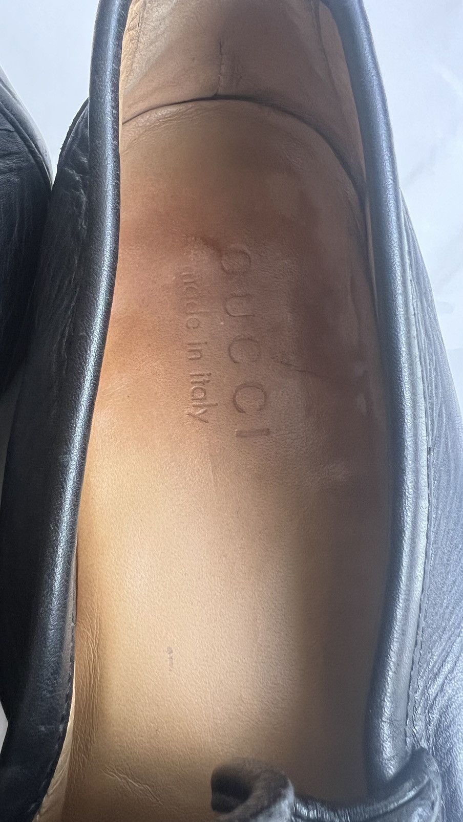 Gucci Gucci Men’s Horsebit Black leather loafer Size US 9 / EU 42 - 12 Thumbnail