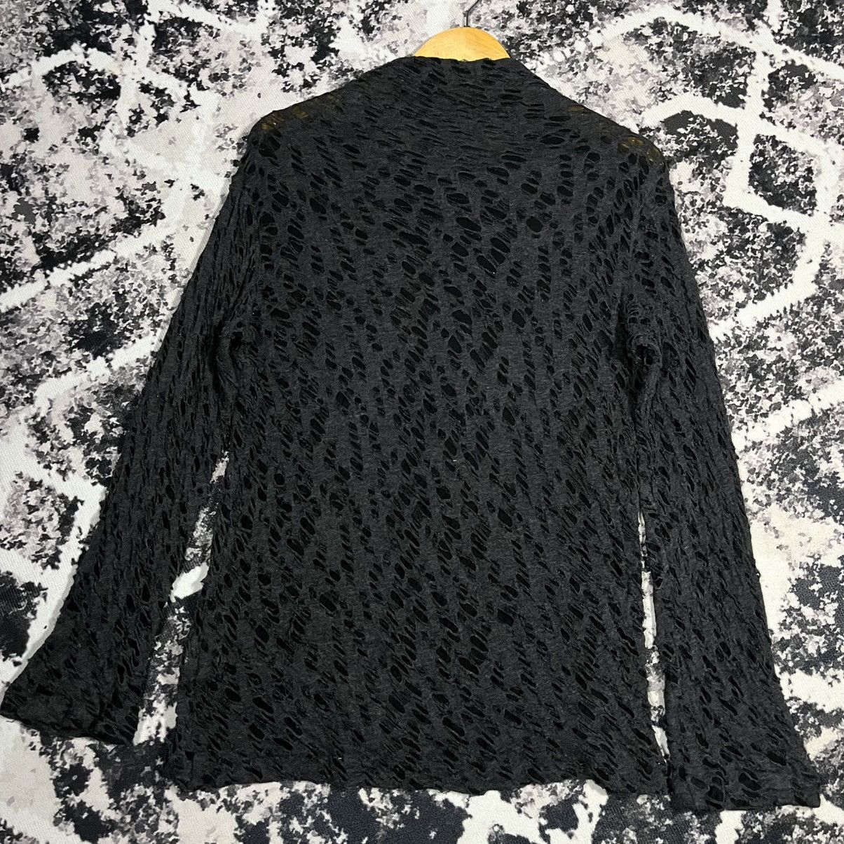 Yohji Yamamoto a25 Y’s yohji yamamoto SS2011 Distressed Net Mesh Size US S / EU 44-46 / 1 - 4 Thumbnail
