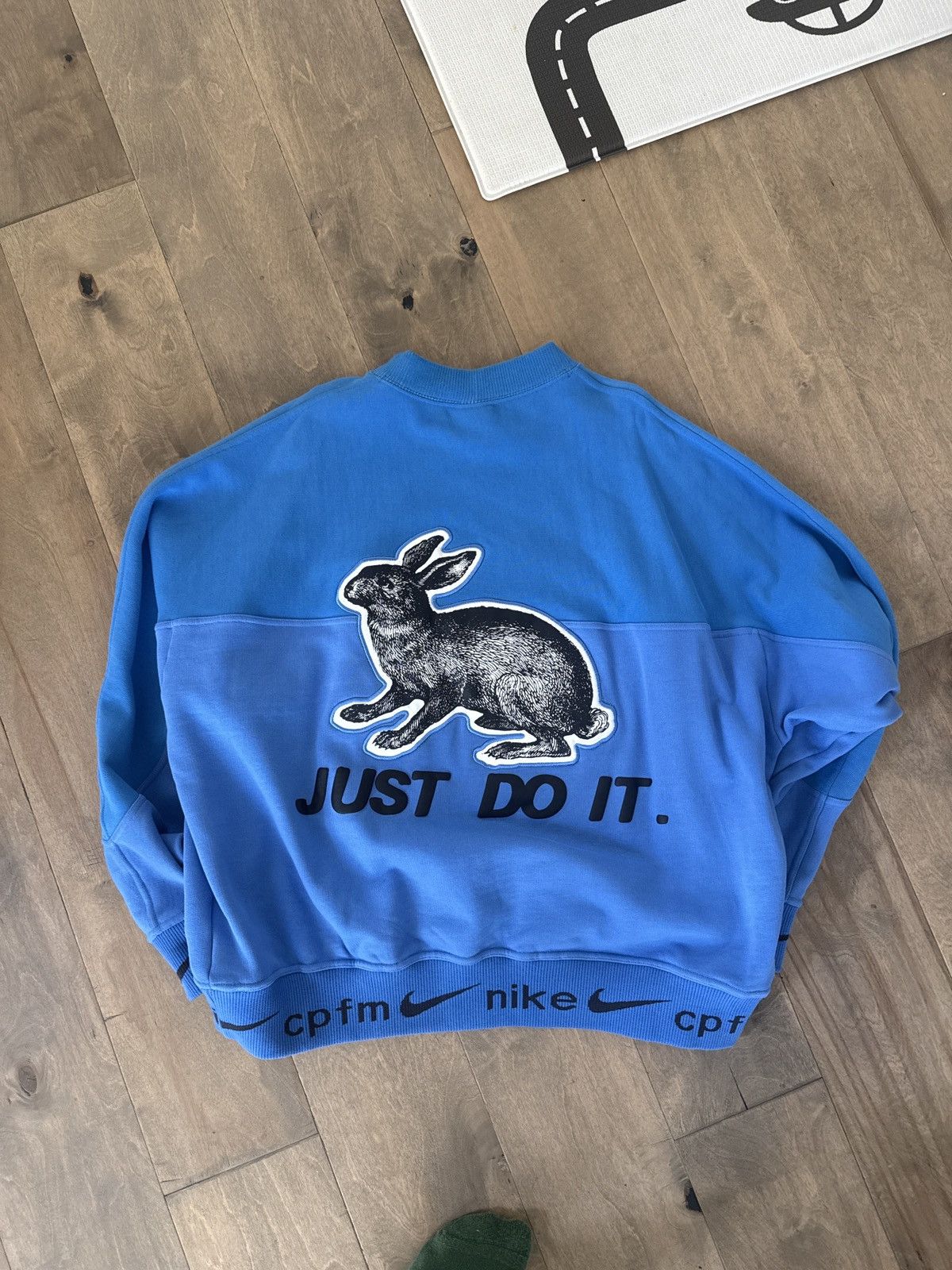 Cactus Plant Flea Market × Nike Nike x cactus plant flea market no finish line crewneck blue Size US L / EU 52-54 / 3 - 2 Thumbnail
