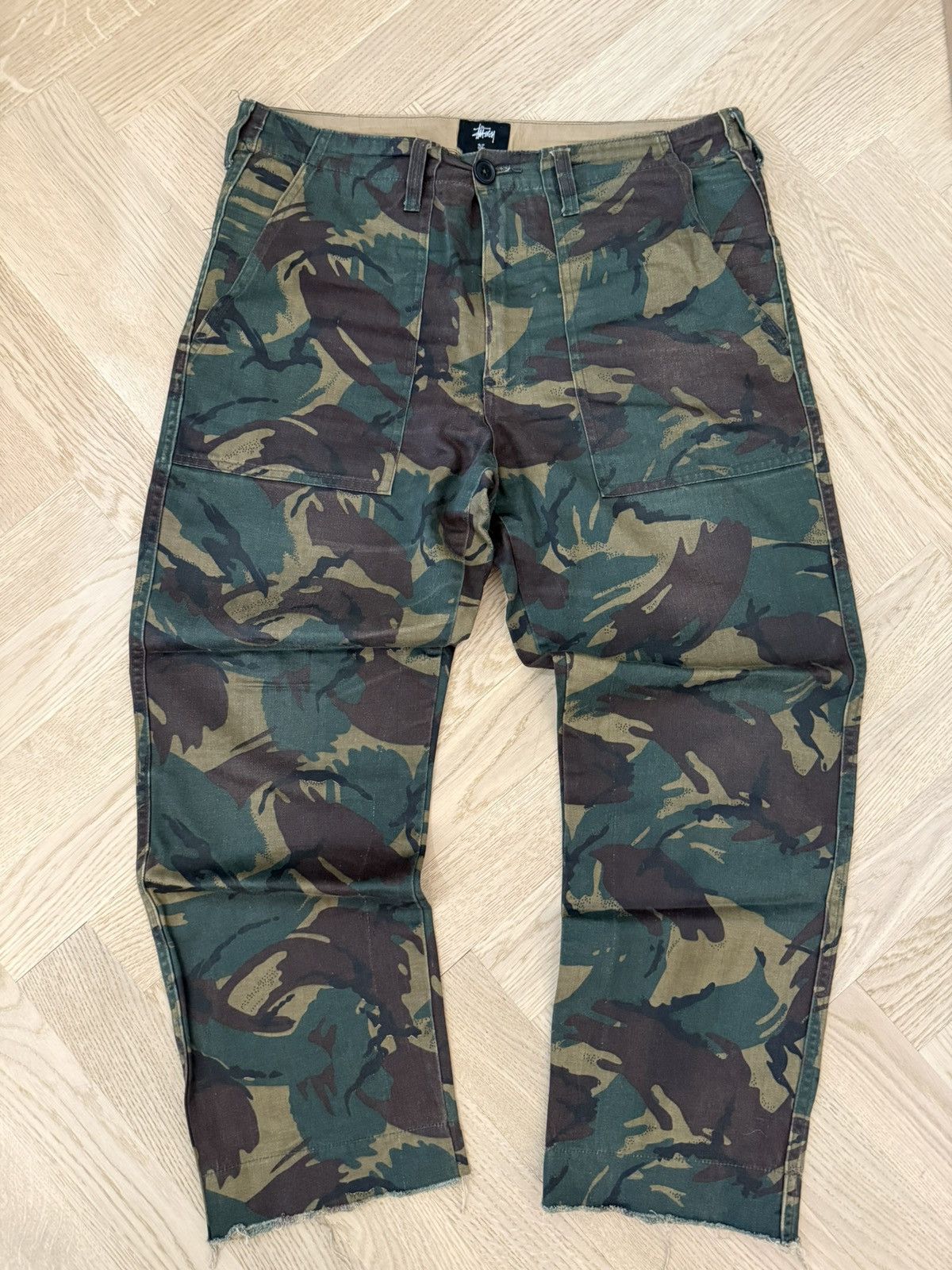 Stussy Camo Pants | Grailed