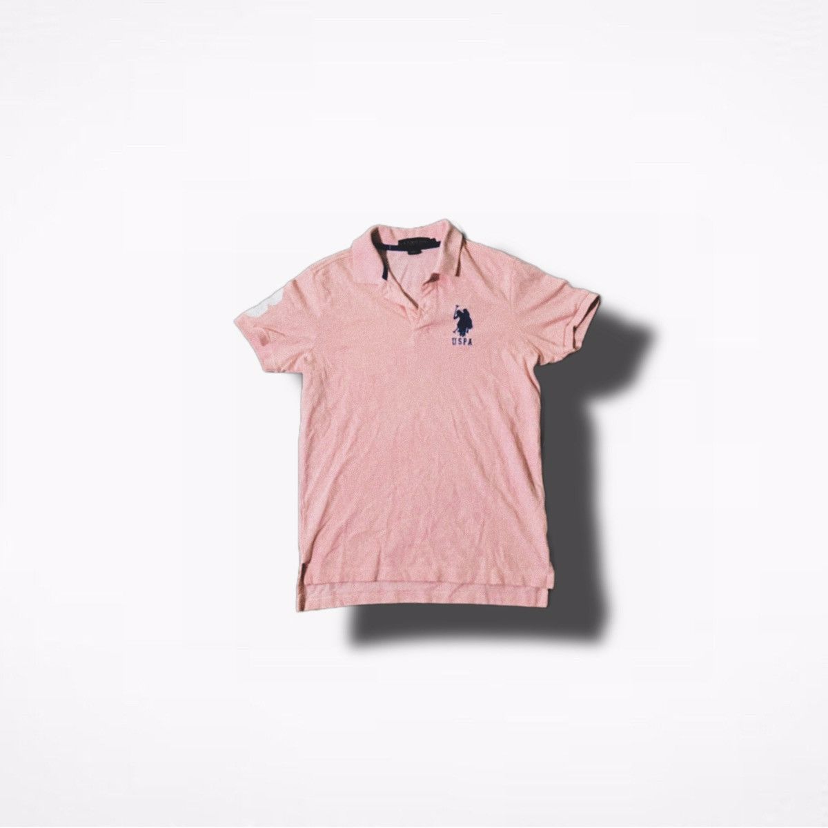 U.S. Polo Assn. Pink USPA polo shirt Size US S / EU 44-46 / 1 - 1 Thumbnail