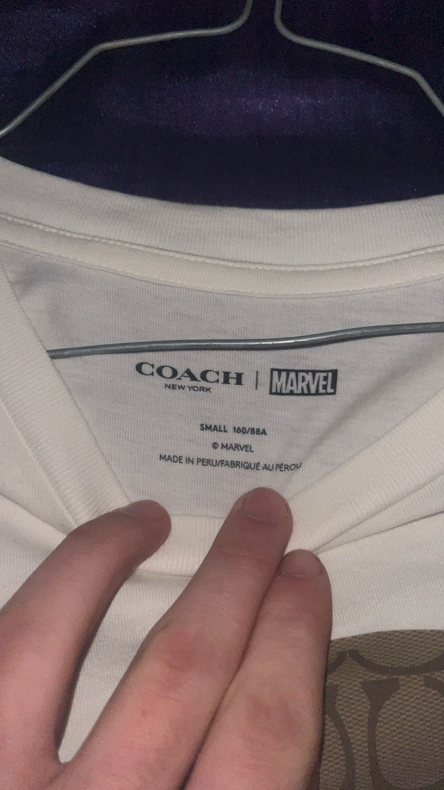 Coach × Marvel Comics Coach x Marvel tee Size US M / EU 48-50 / 2 - 4 Thumbnail