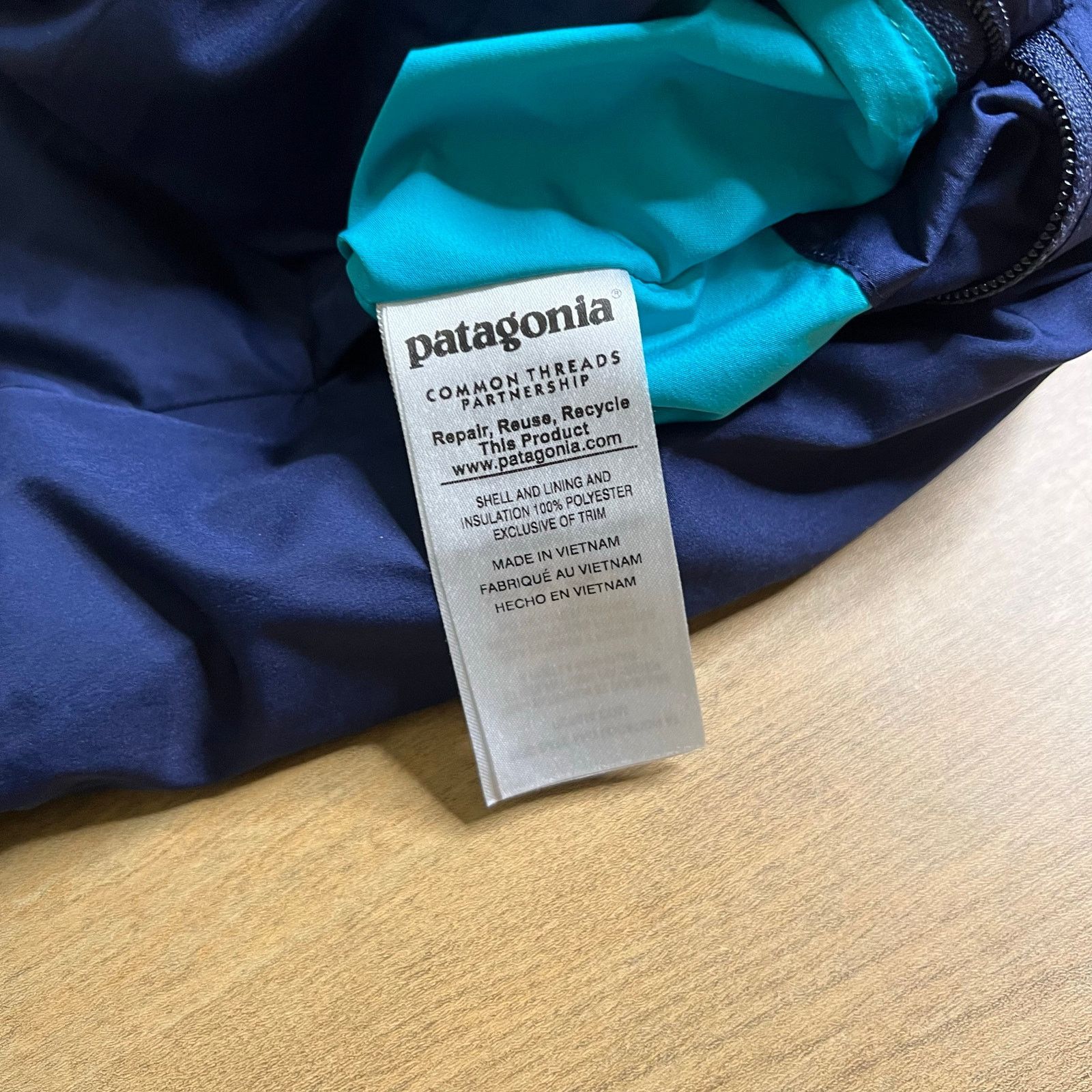 Patagonia Patagonia Jacket Womens Sz M/L Full Zip Reversible Blue Size M / US 6-8 / IT 42-44 - 5 Thumbnail