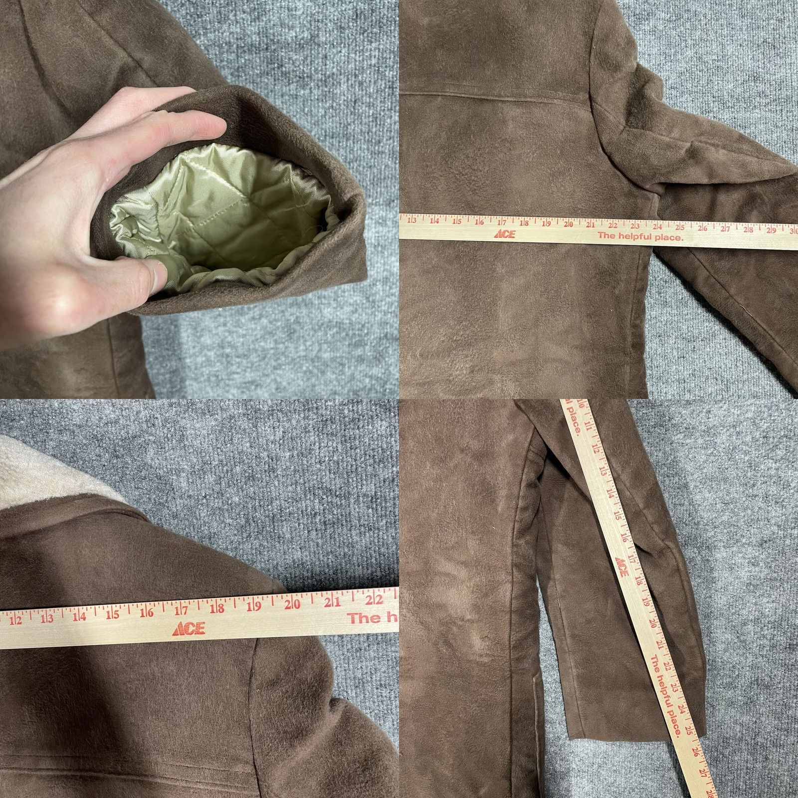 Vintage VINTAGE Casualcraft 60s Heavy Coat Jacket Brushed Cotton Suede Cotton Brown 1960s Casual Mens Girls Boys 42 Regular Size US XS / EU 42 / 0 - 11 Thumbnail