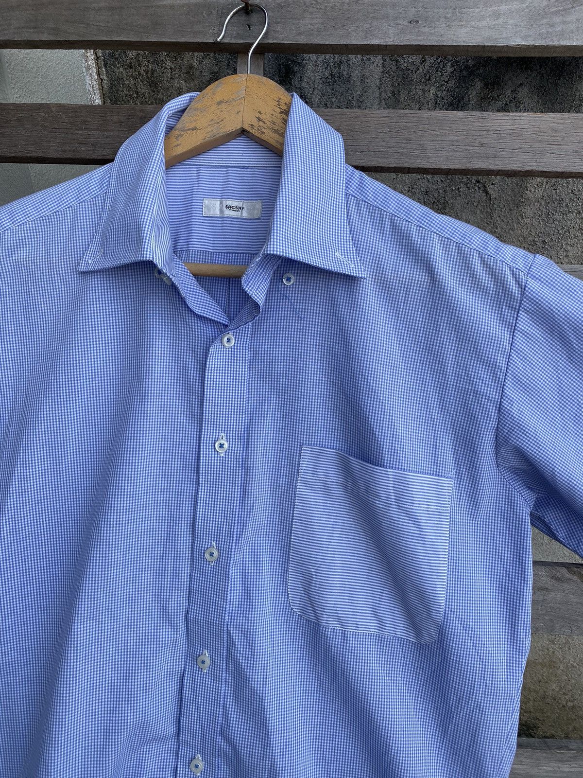 Yohji Yamamoto Sacsny Ysaccs by Yohji Yamamoto button ups Shirt Size US L / EU 52-54 / 3 - 3 Thumbnail