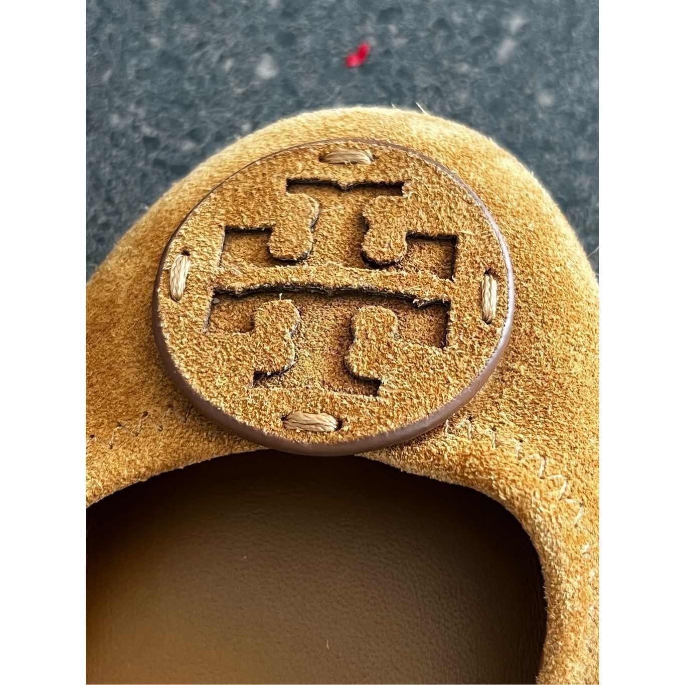 Tory Burch Tori Burch Minnie Travel Suede Ballet Flats size 6.5 Size US 6.5 / IT 36.5 - 13 Thumbnail