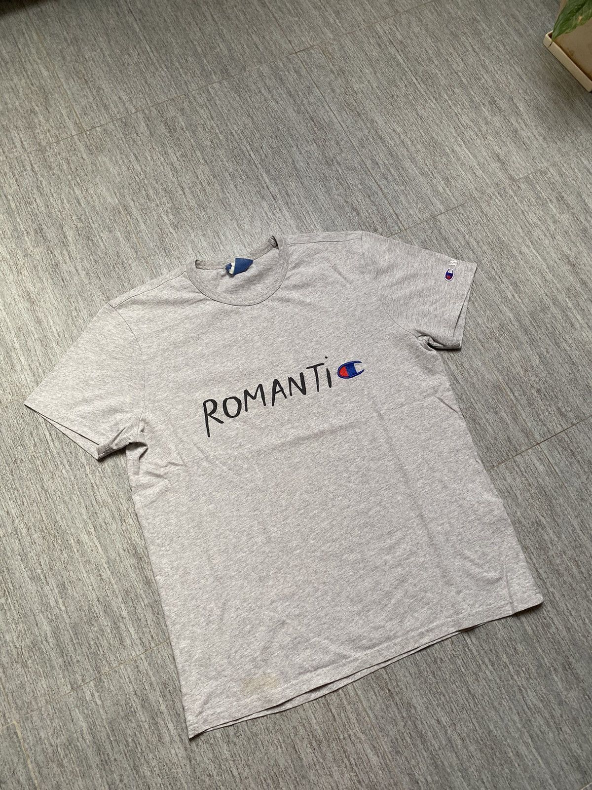 Champion × Wood Wood Champion x Wood Wood Romantic Tee XL WW y2k baggy skate Size US XL / EU 56 / 4 - 2 Thumbnail