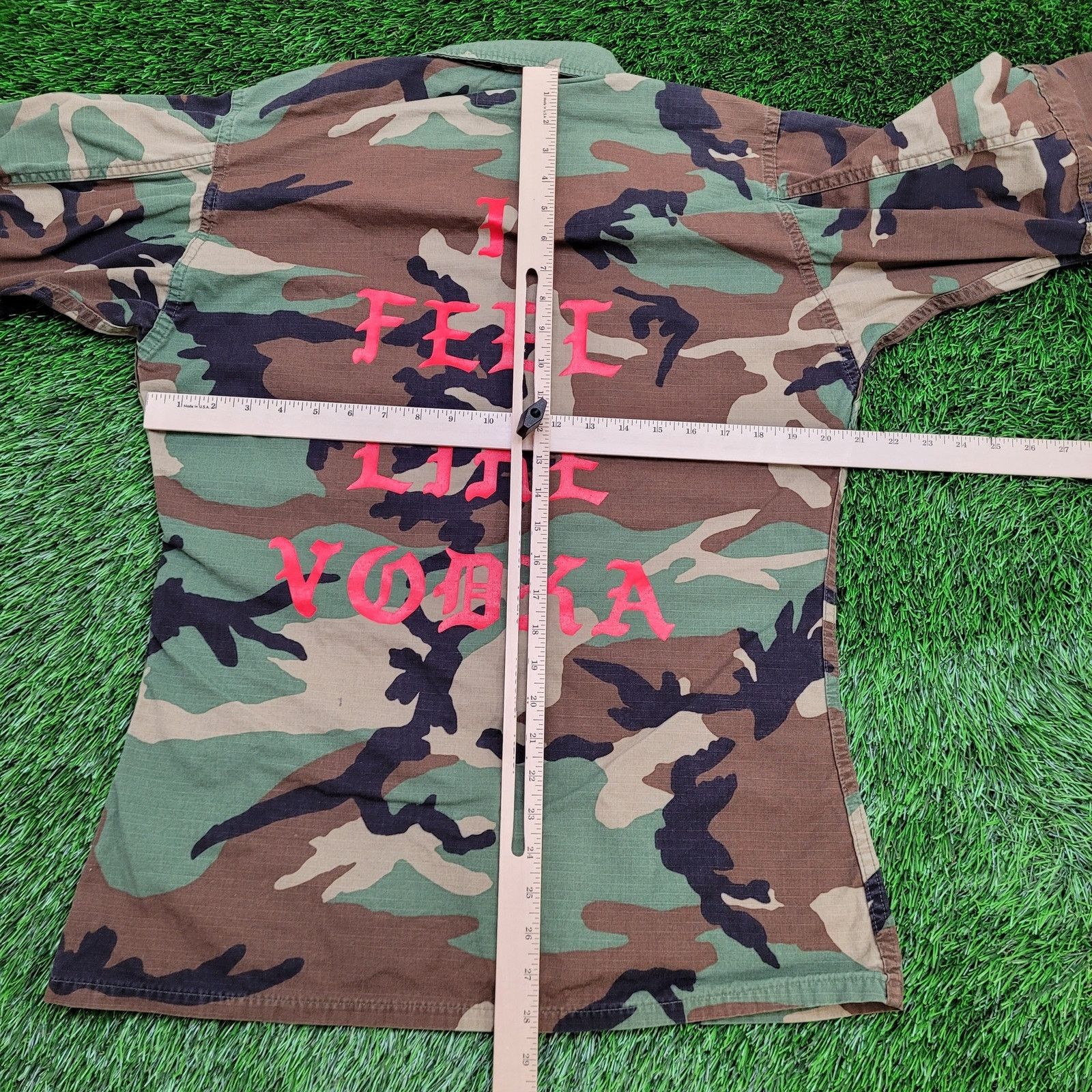 Vintage Vintage 90s Woodland Camo M65 Field Jacket S/M 21x28 Ripstop Size US M / EU 48-50 / 2 - 3 Thumbnail