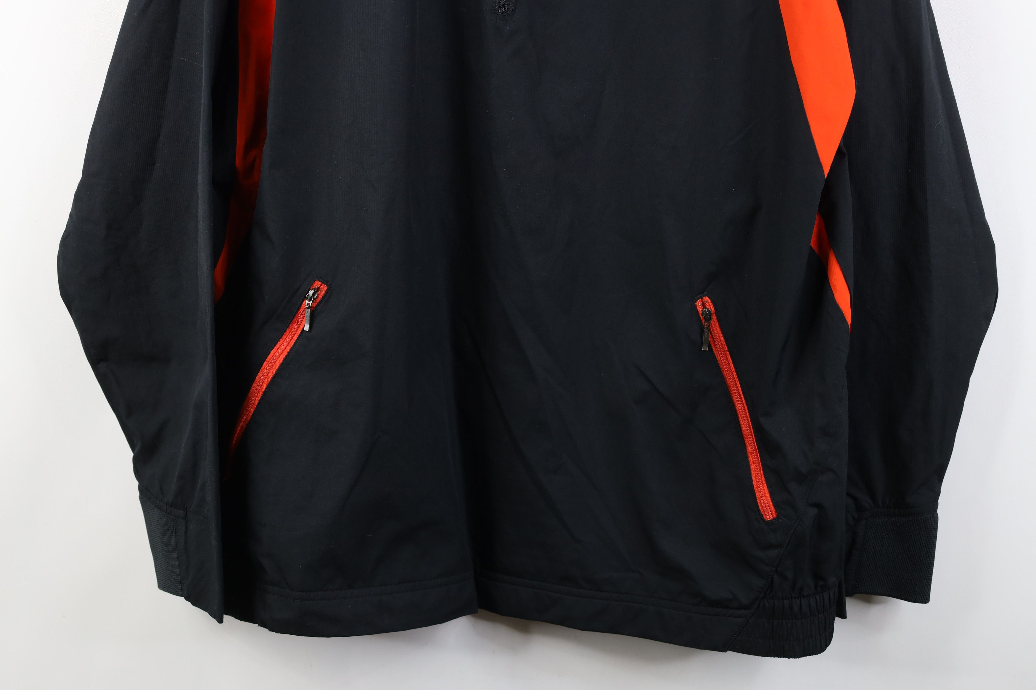 Nike Vintage Nike University of Findlay Football Half Zip Jacket Size US L / EU 52-54 / 3 - 3 Thumbnail