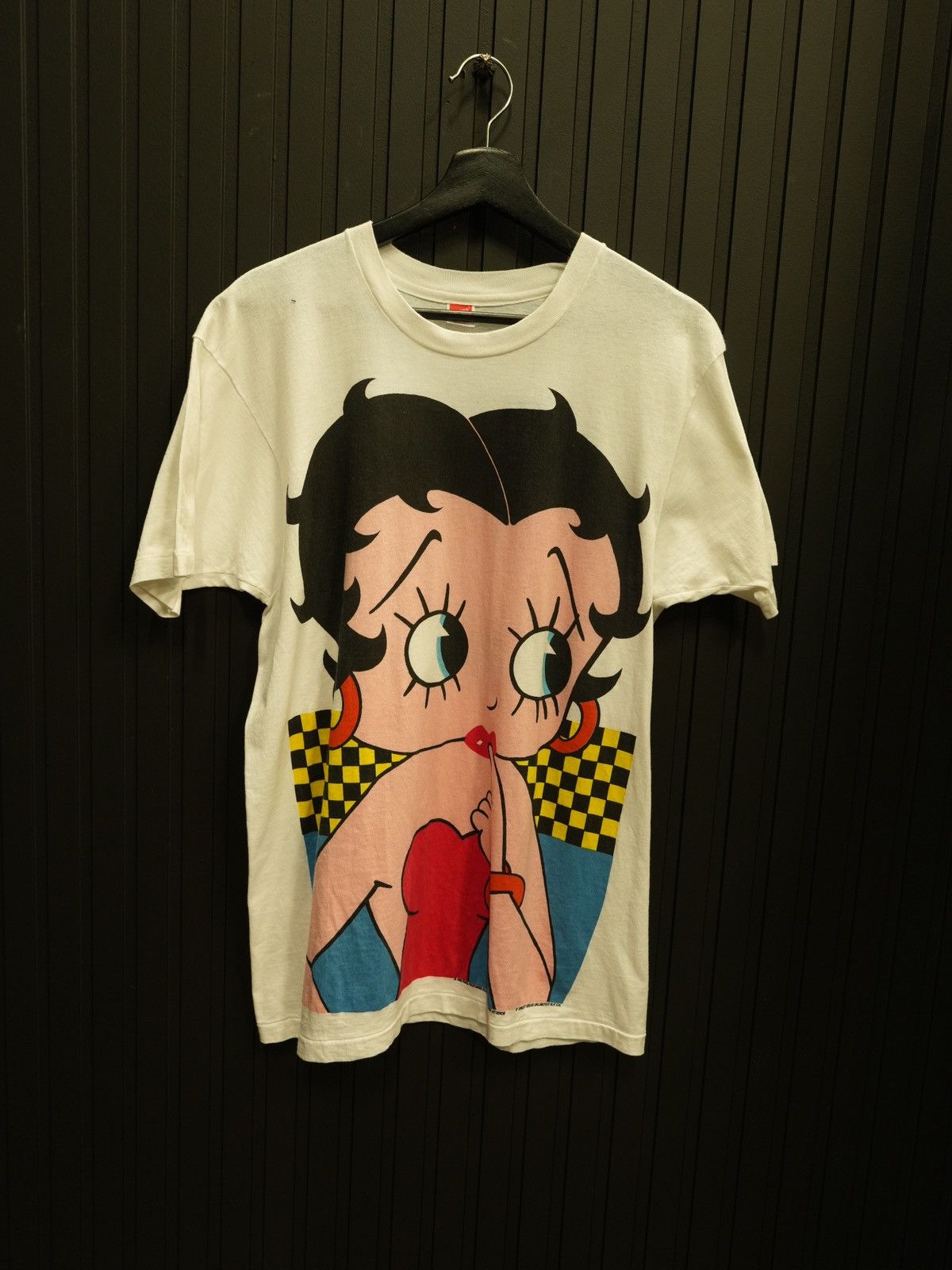 Vintage Vintage 1993 Betty Boop Big Print Single Stitch Tee Size US L / EU 52-54 / 3 - 1 Thumbnail