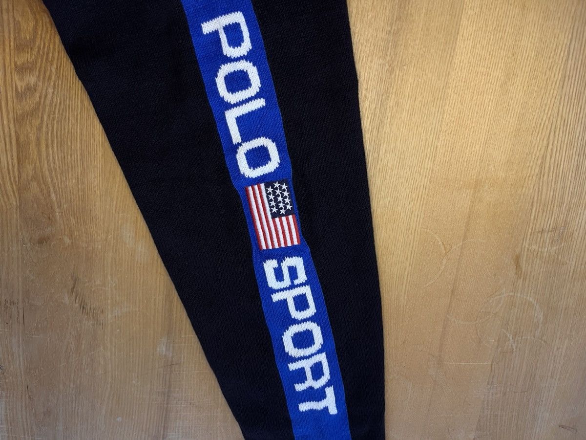 Polo Ralph Lauren 90s Polo Sport - Knitted Sweater Size US L / EU 52-54 / 3 - 4 Thumbnail