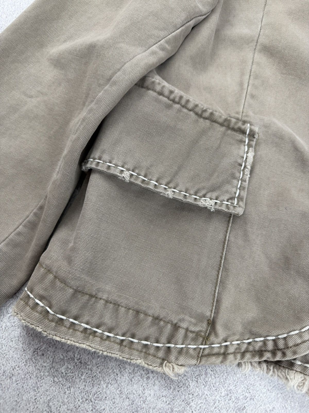 True Religion Vintage True Religion Women’s Military Denim Jacket Size 50 Size XL / US 12-14 / IT 48-50 - 9 Thumbnail