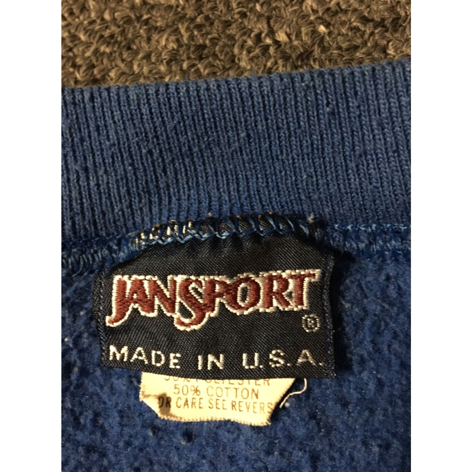 Vintage VINTAGE Washburn University Faded Sweatshirt M USA College Track Hoodie Mens Blue 90s 80s College USA University Pullover Cotton Spellout Gift Size US M / EU 48-50 / 2 - 4 Thumbnail