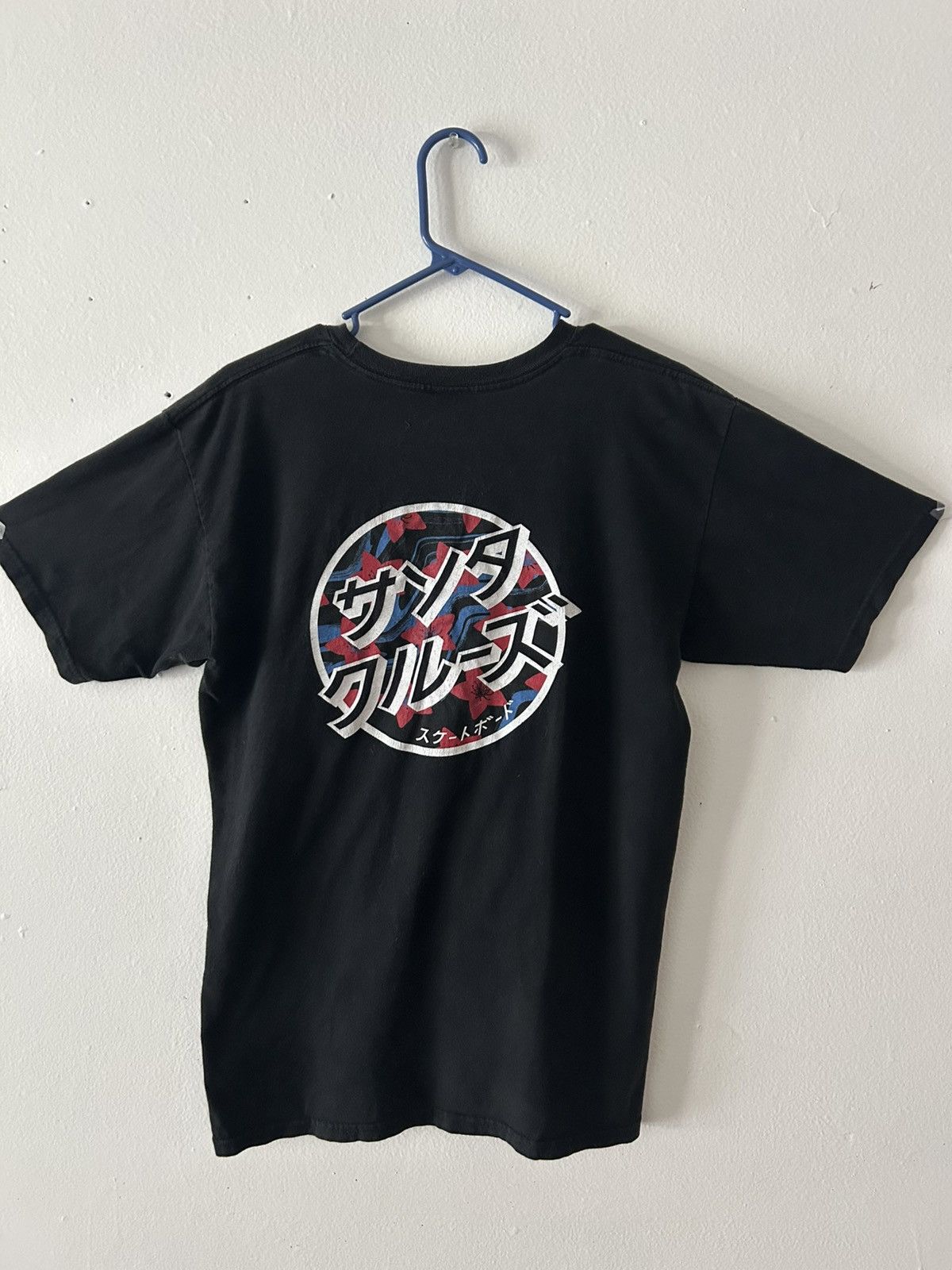 Santa Cruz Skateboards Black Santa Cruz Graphic T-Shirt Size US M / EU 48-50 / 2 - 2 Thumbnail