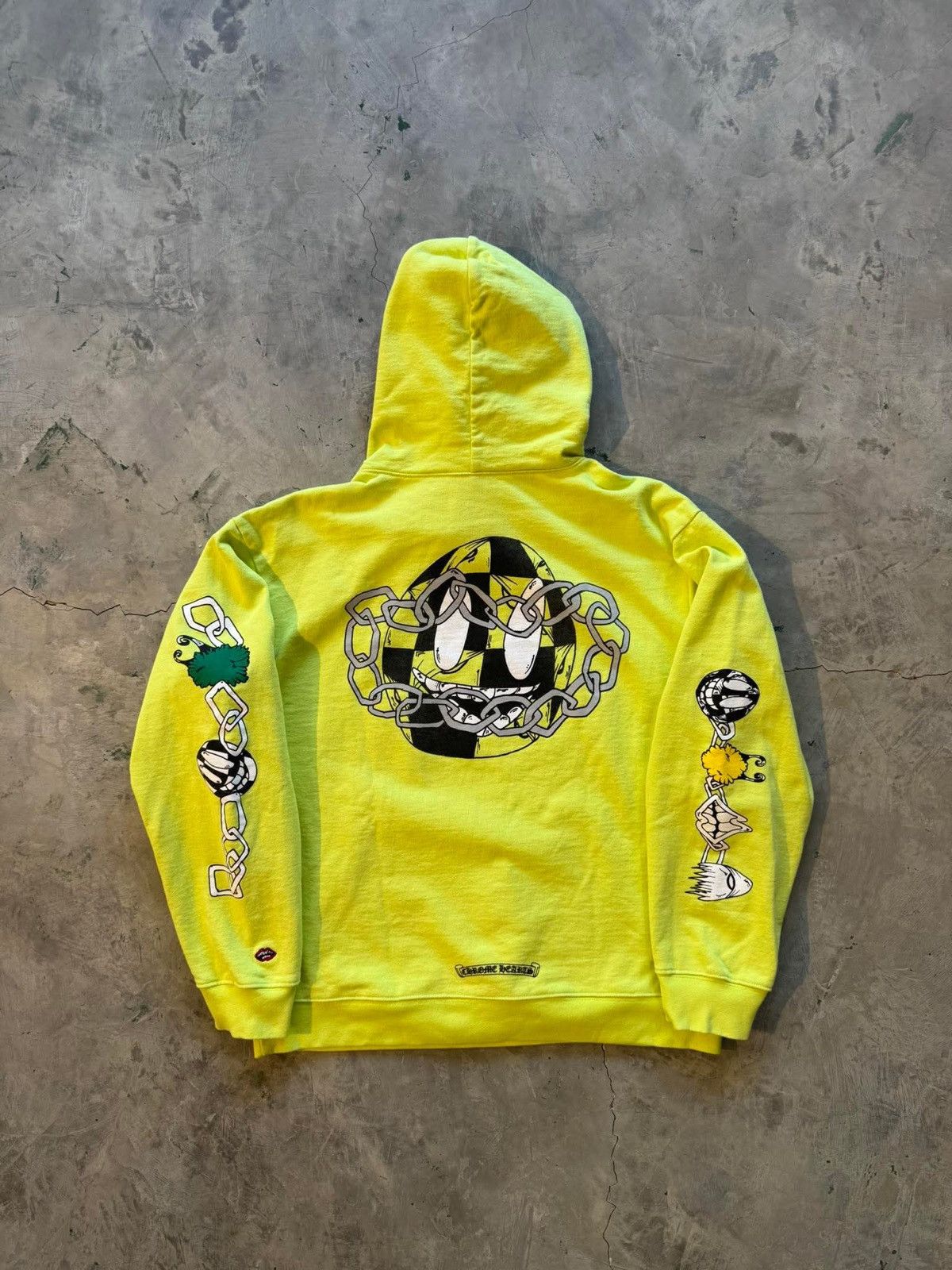 Chrome Hearts Chrome Hearts Matty Boy Like Hoodie Lime Green Size US L / EU 52-54 / 3 - 1 Thumbnail