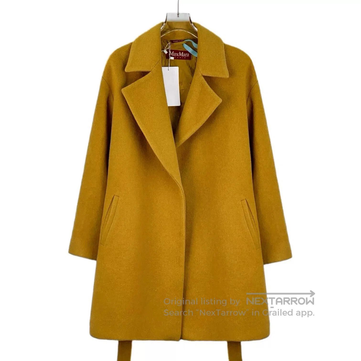 Other maxmara brown wool belted coat size 38. Size US S / EU 44-46 / 1 - 1 Thumbnail