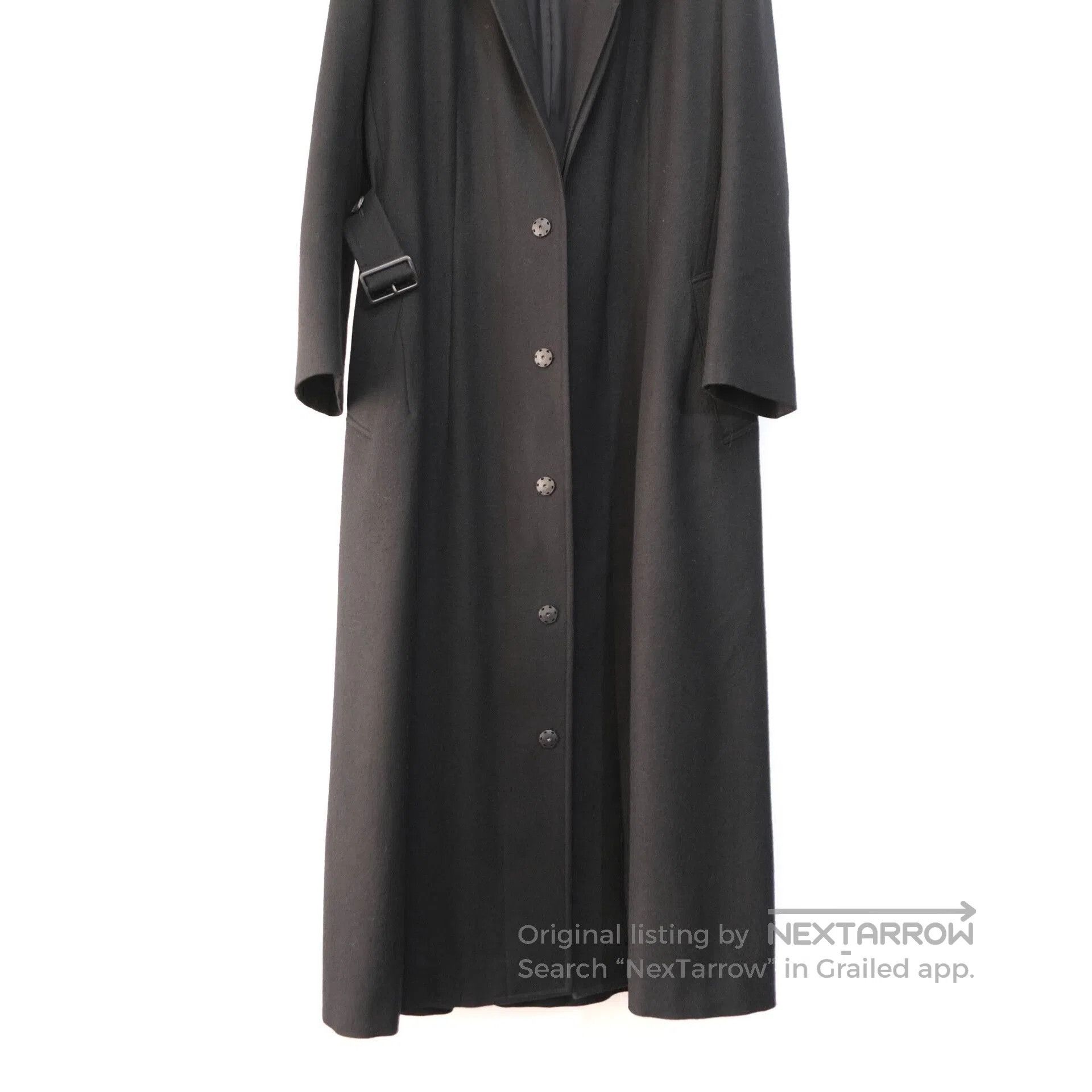 Yohji Yamamoto Yohji Yamamoto Noir Long Black Coat. Size L / US 10 / IT 46 - 5 Thumbnail