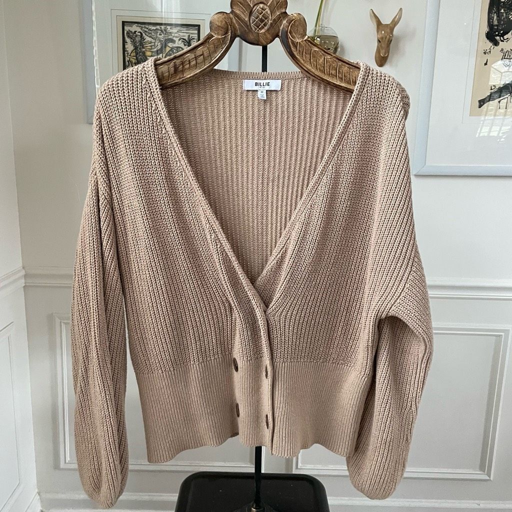 Other Billie The Label Madeleine Double Breasted Cardigan Sweater Size M / US 6-8 / IT 42-44 - 1 Thumbnail