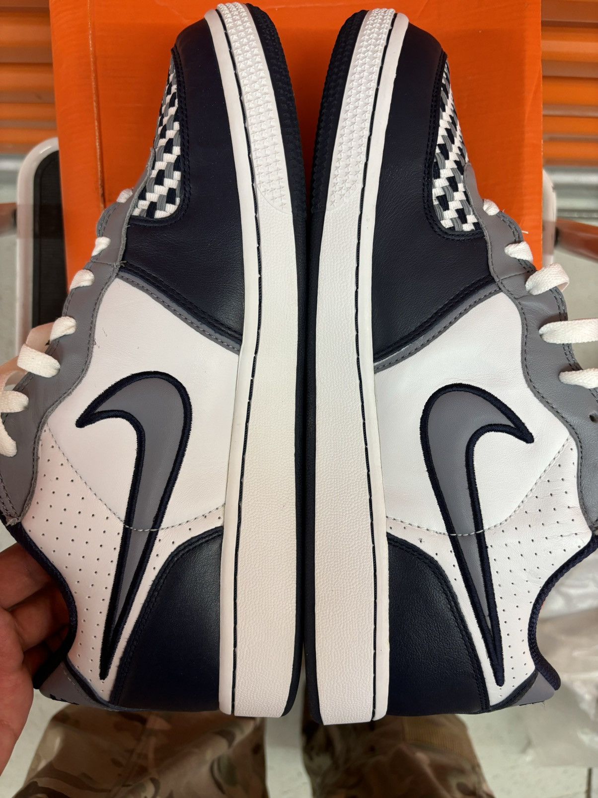Nike × Vintage ***FINAL DROP***RARE 2007 NIKE INFILTRATOR WEAVE LOW SHOE 12 Size US 12 / EU 45 - 14 Thumbnail