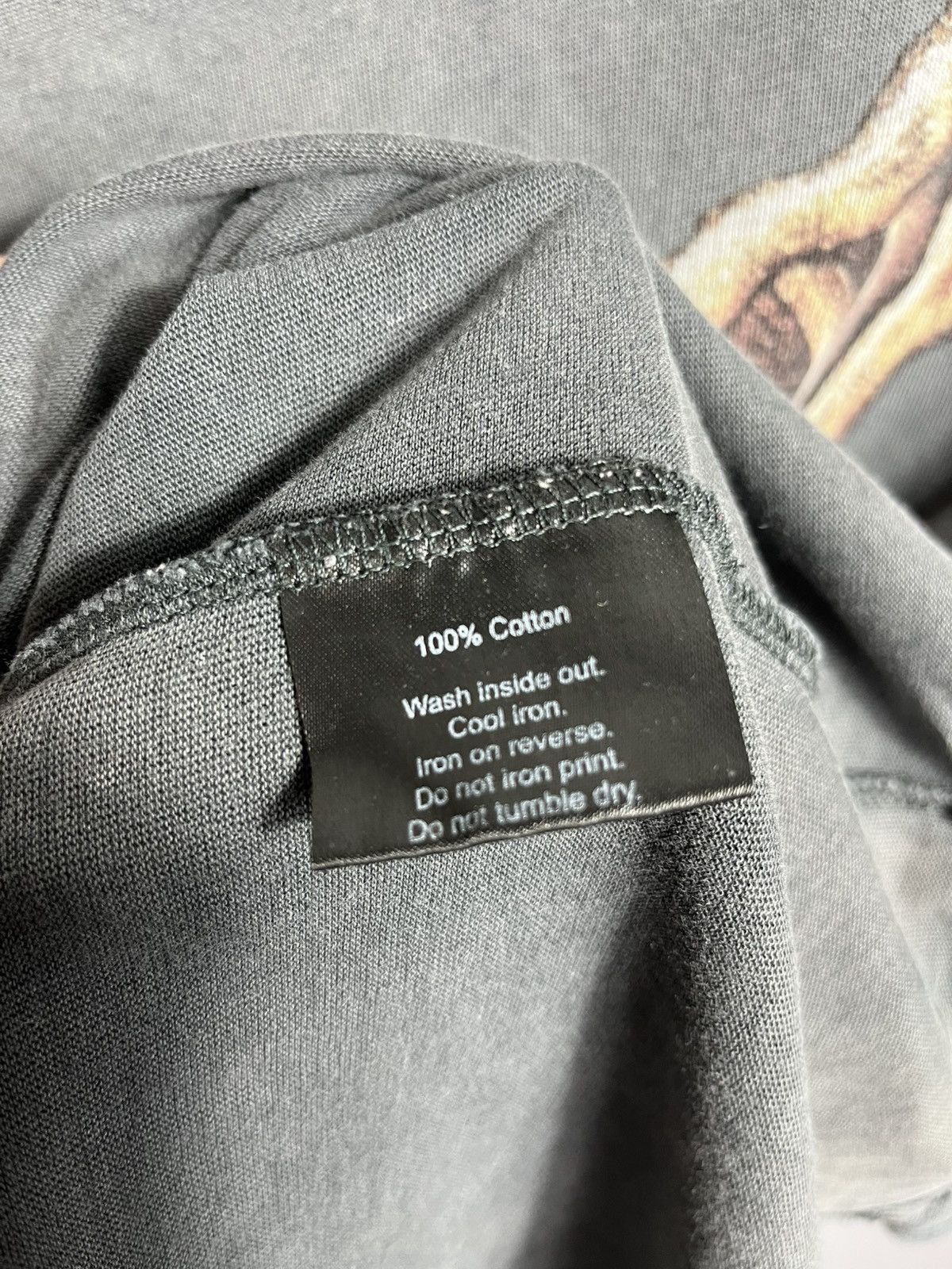 Represent Clo. Represent Bones Vintage Grey Tee Skeleton Graphic Mens Size US M / EU 48-50 / 2 - 7 Thumbnail