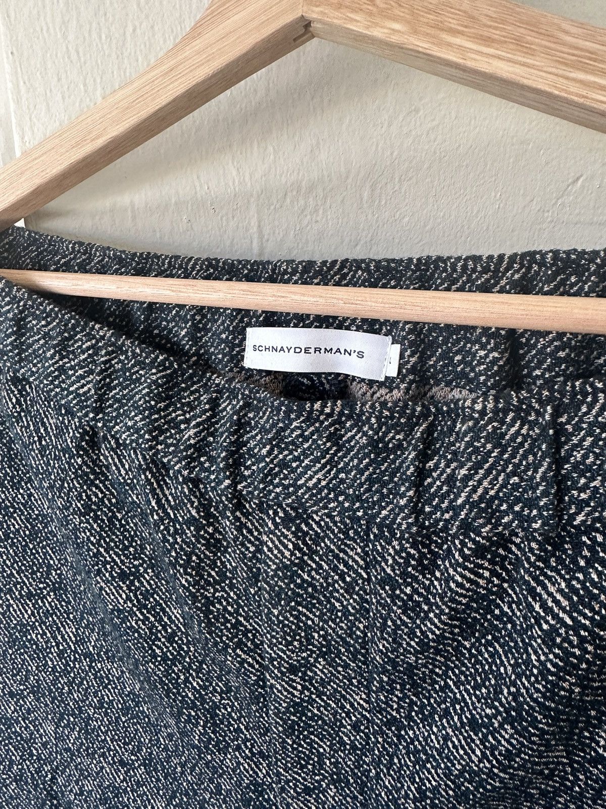 Schnaydermans Green Jacquard Trousers Size US 36 / EU 52 - 3 Thumbnail