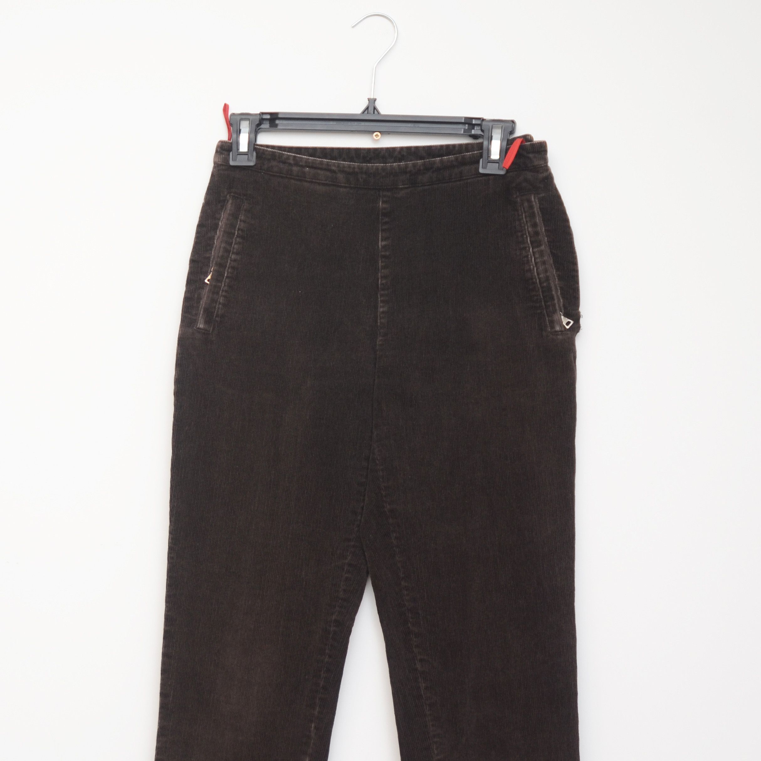 Prada Prada Linea Rossa Vintage Corduroy Brown Pants Sz 40 00s Y2K Size 40" / US 18 - 2 Thumbnail