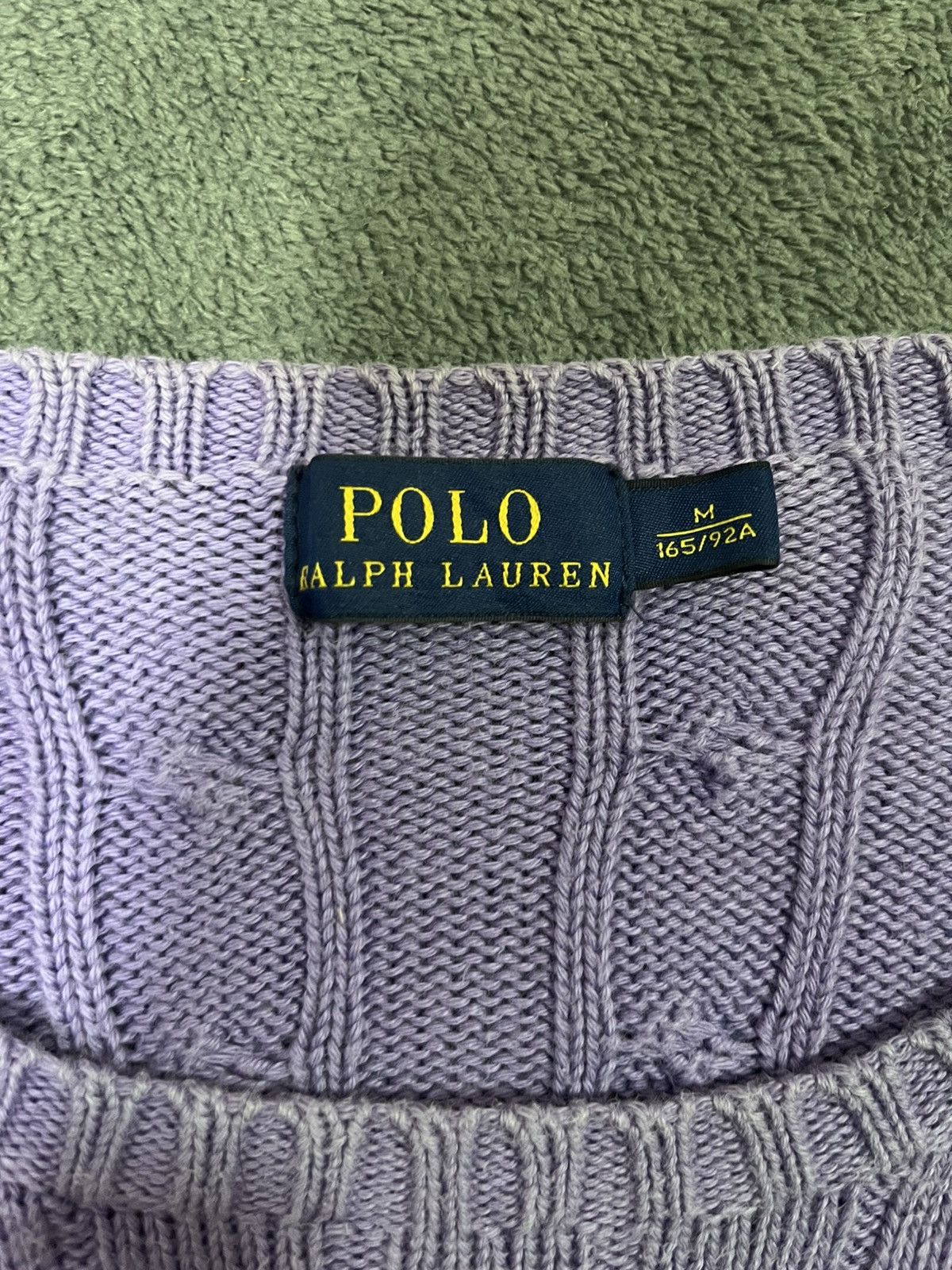 Polo Ralph Lauren Polo Ralph Lauren Cable Knit Sweater Size M / US 6-8 / IT 42-44 - 5 Thumbnail