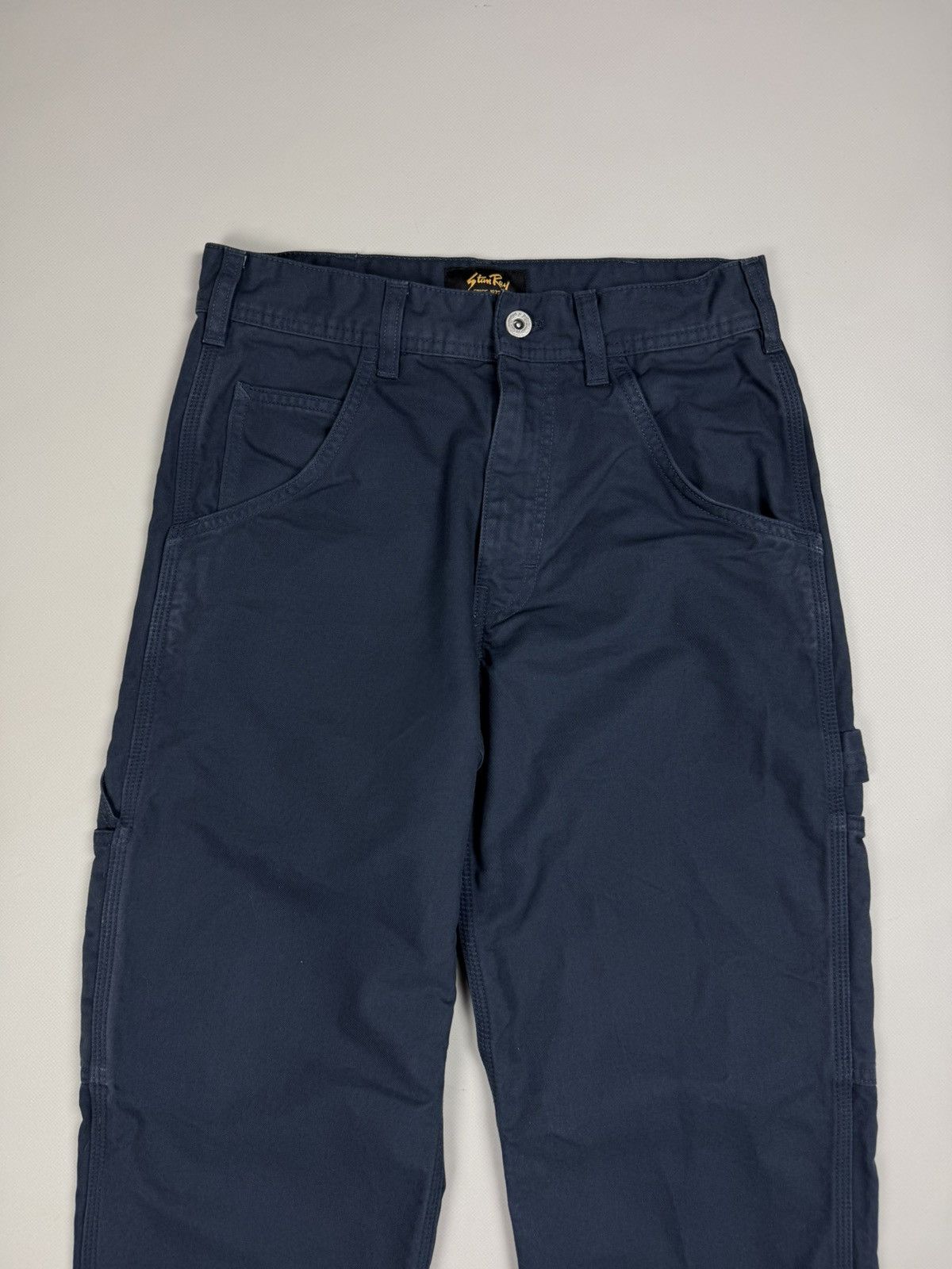 Stan Ray Stan Ray Men’s Workwear Carpenter Cargo Denim Pants Jeans Size US 28 / EU 44 - 7 Thumbnail