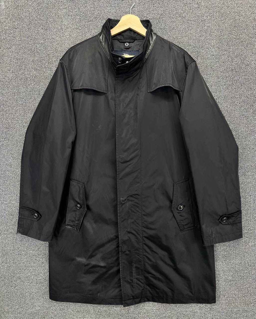 Burberry Vintage Burberry London Trashed Long Jacket Size US L / EU 52-54 / 3 - 1 Thumbnail