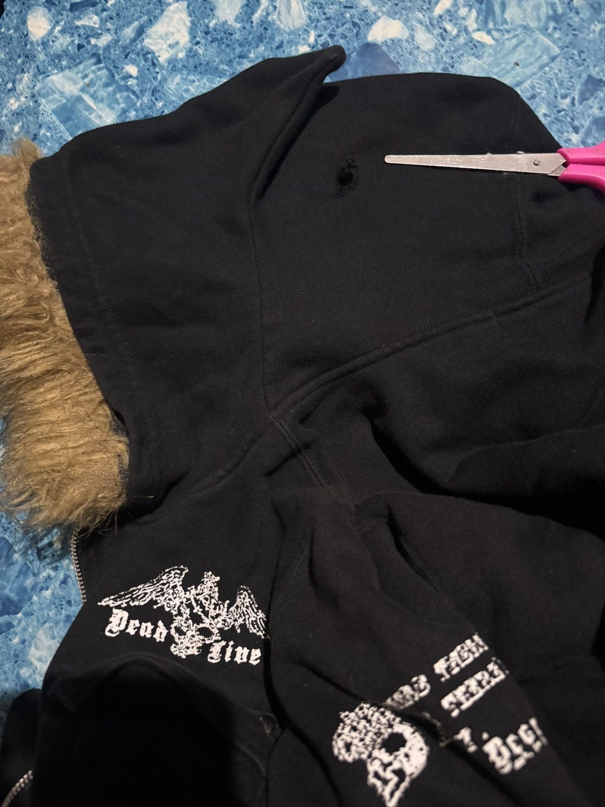Hysteric Glamour Deorart Ifsixwasnine Lgb Style Multi Pocket Fur Hoodie Size US S / EU 44-46 / 1 - 12 Thumbnail