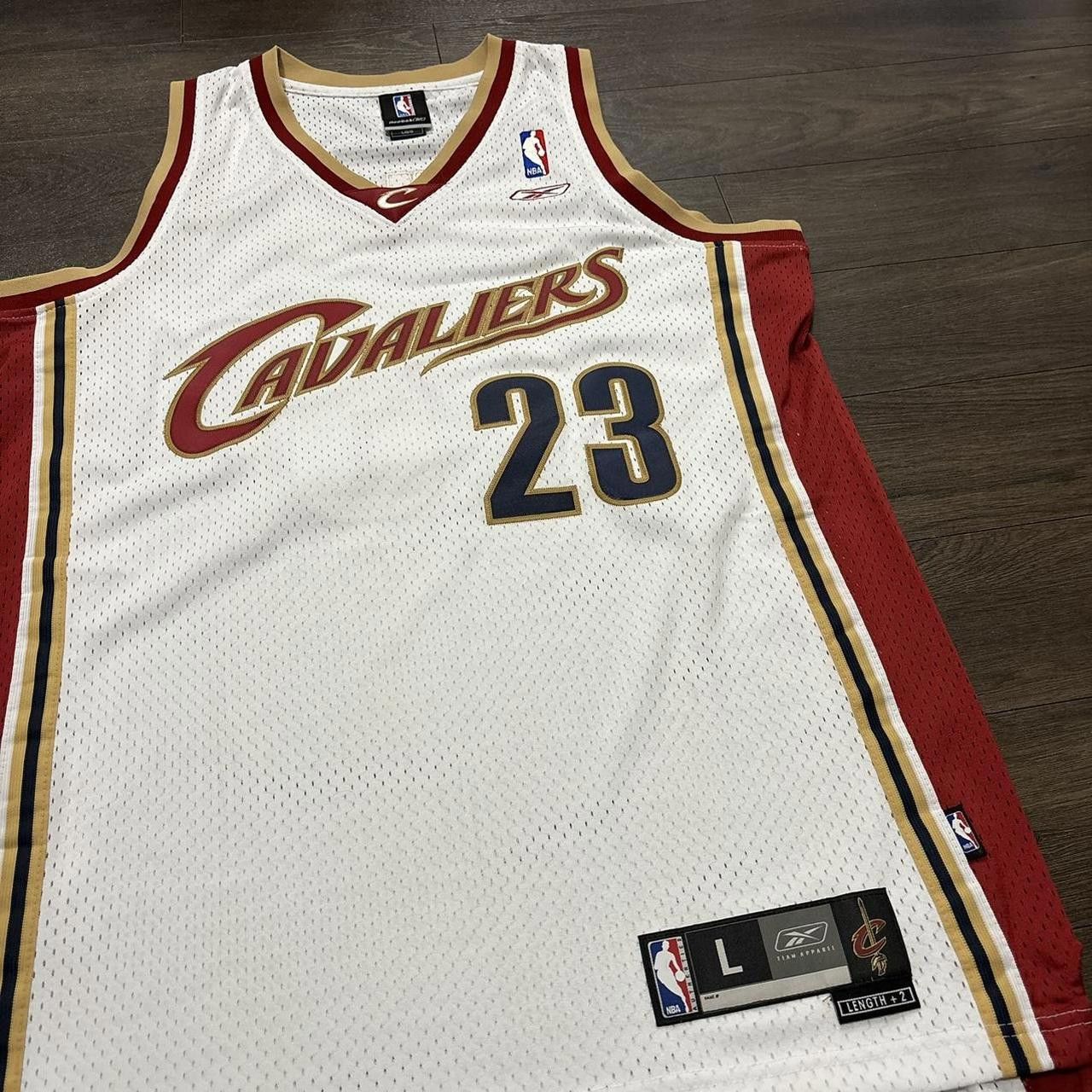 Reebok Vintage Cleveland cavaliers Lebron James jReebok Jersey 00s Size US L / EU 52-54 / 3 - 3 Thumbnail