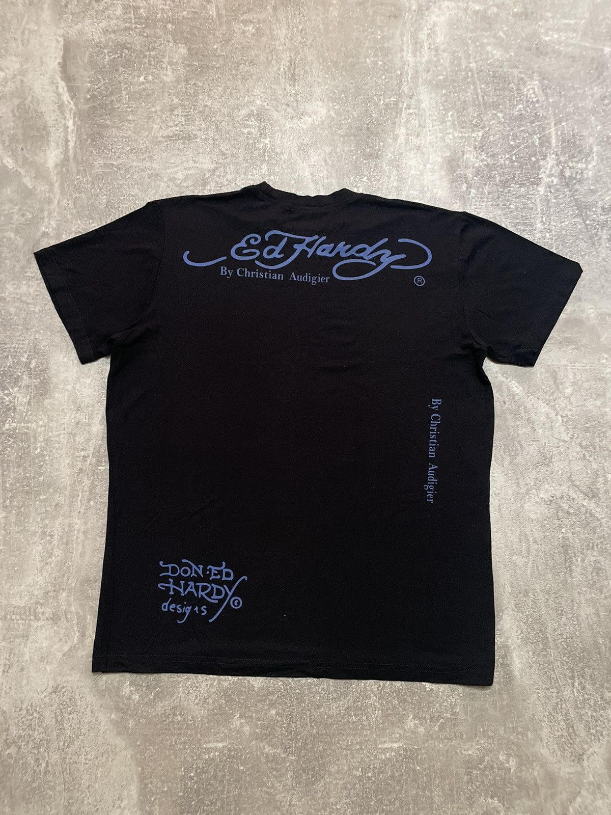 Christian Audigier Vintage Ed Hardy T-shirt Size US L / EU 52-54 / 3 - 9 Thumbnail