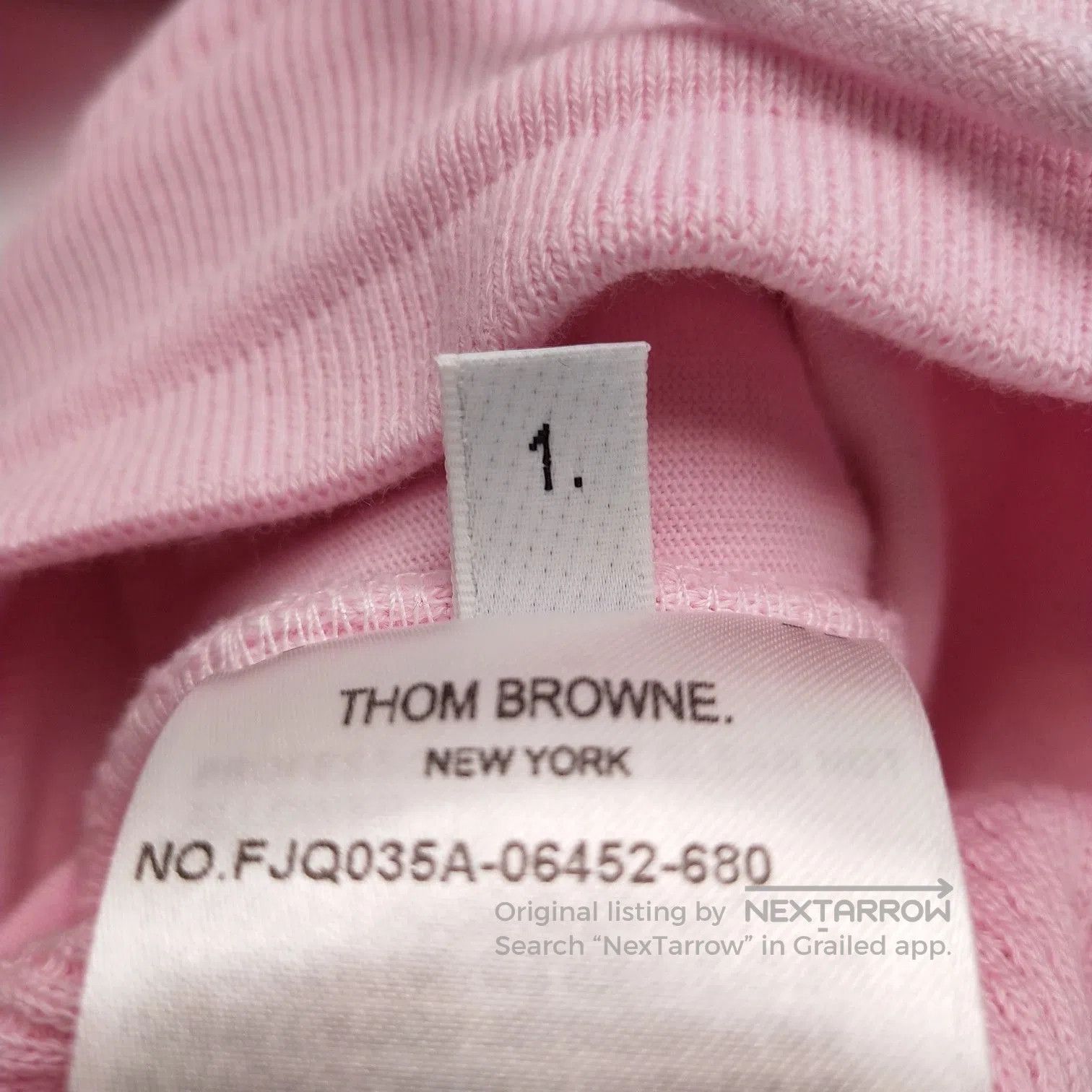 Thom Browne Thom Browne Pink Striped Cotton Sweatpants M. Size 39" - 7 Thumbnail