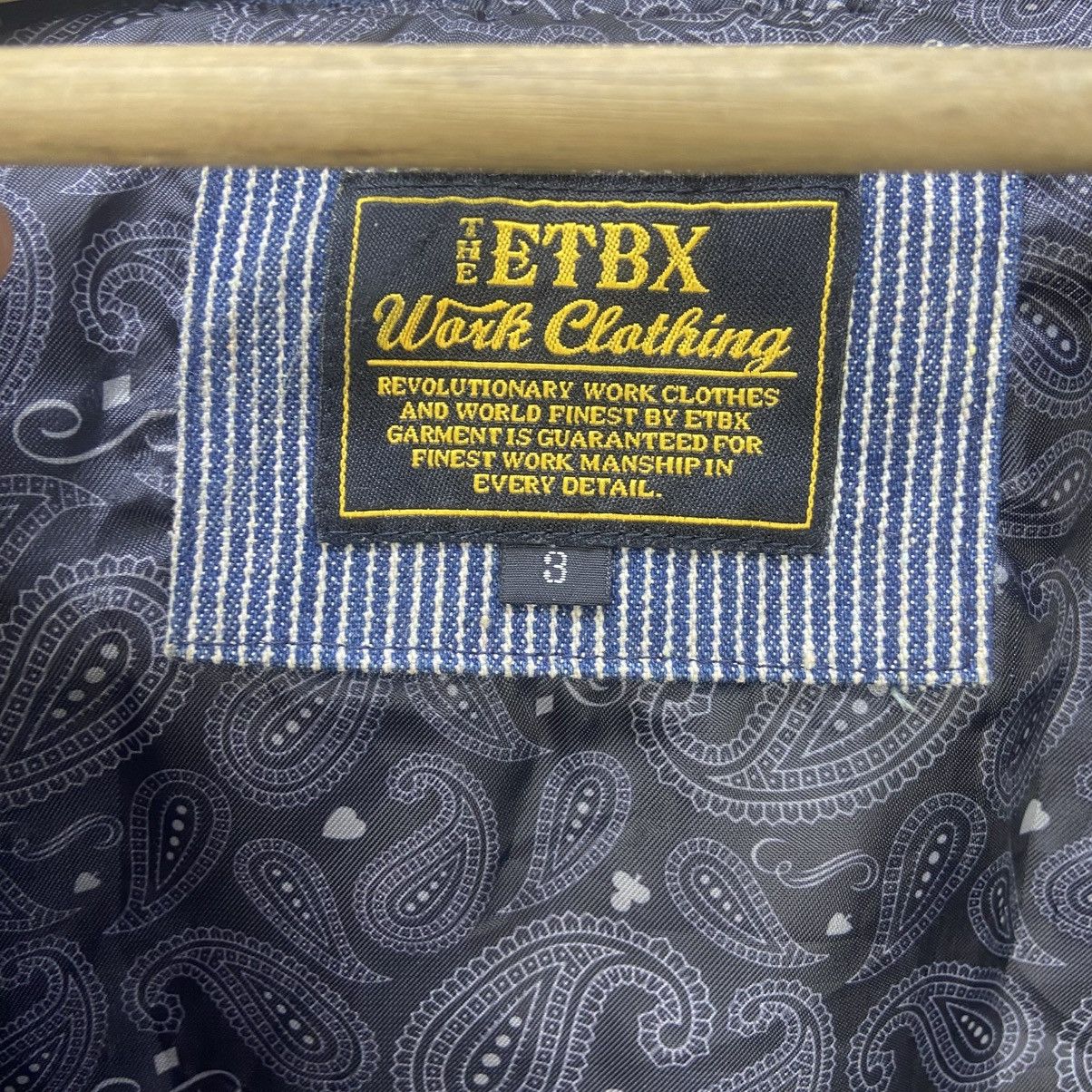 Japanese Brand Etbx Work Clothing Living & Dead Eldorado Hickory Stripe Size US S / EU 44-46 / 1 - 21 Thumbnail
