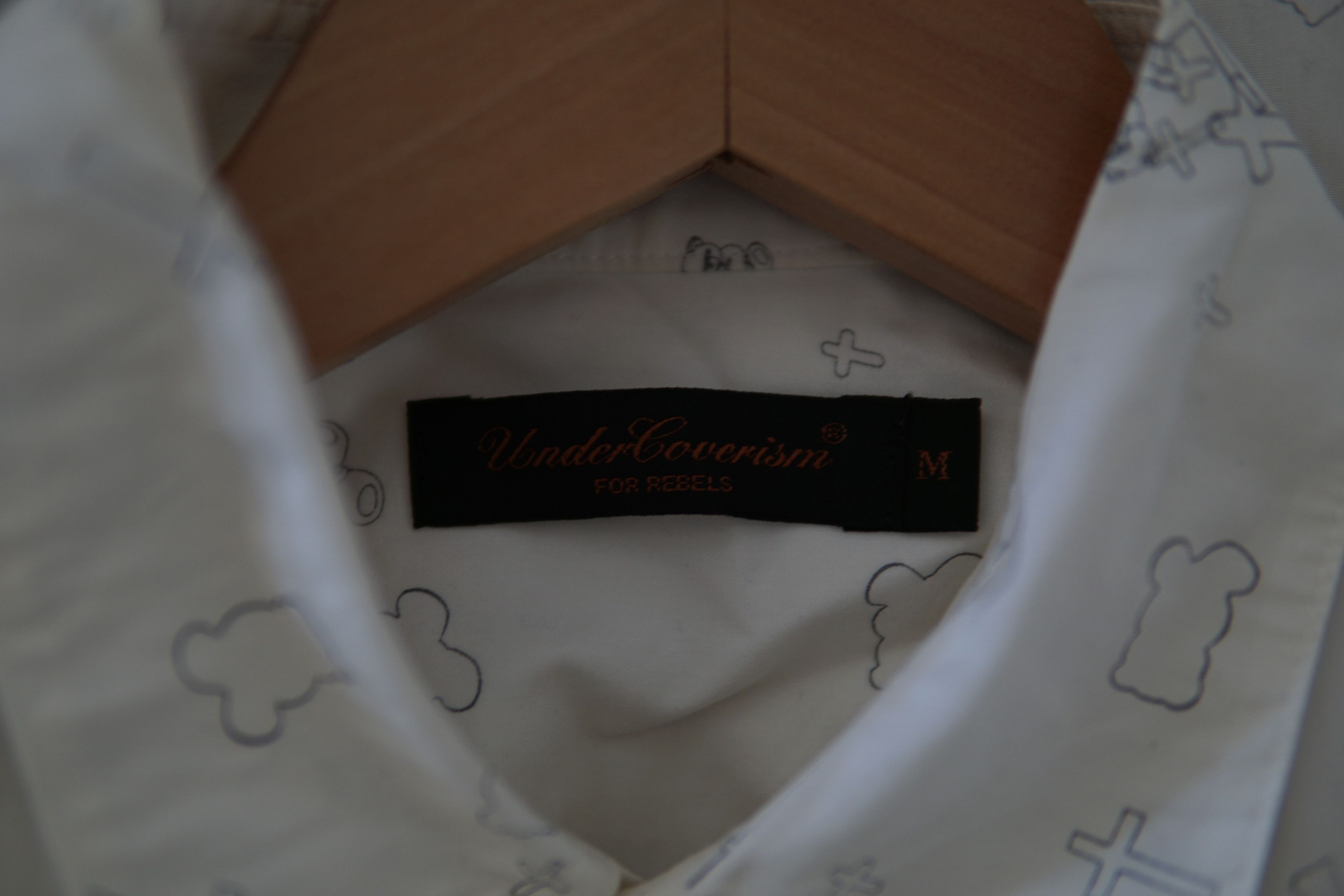 Undercover FW02 Witch's Cell Division Bear Cross Shirt Size US M / EU 48-50 / 2 - 5 Thumbnail