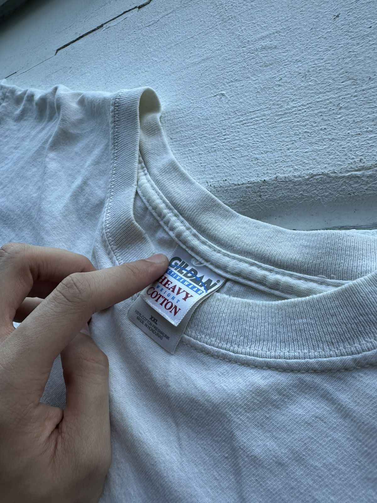 🚨LEONARDO DA VINCI BIG LOGO VINTAGE TEE WHITE