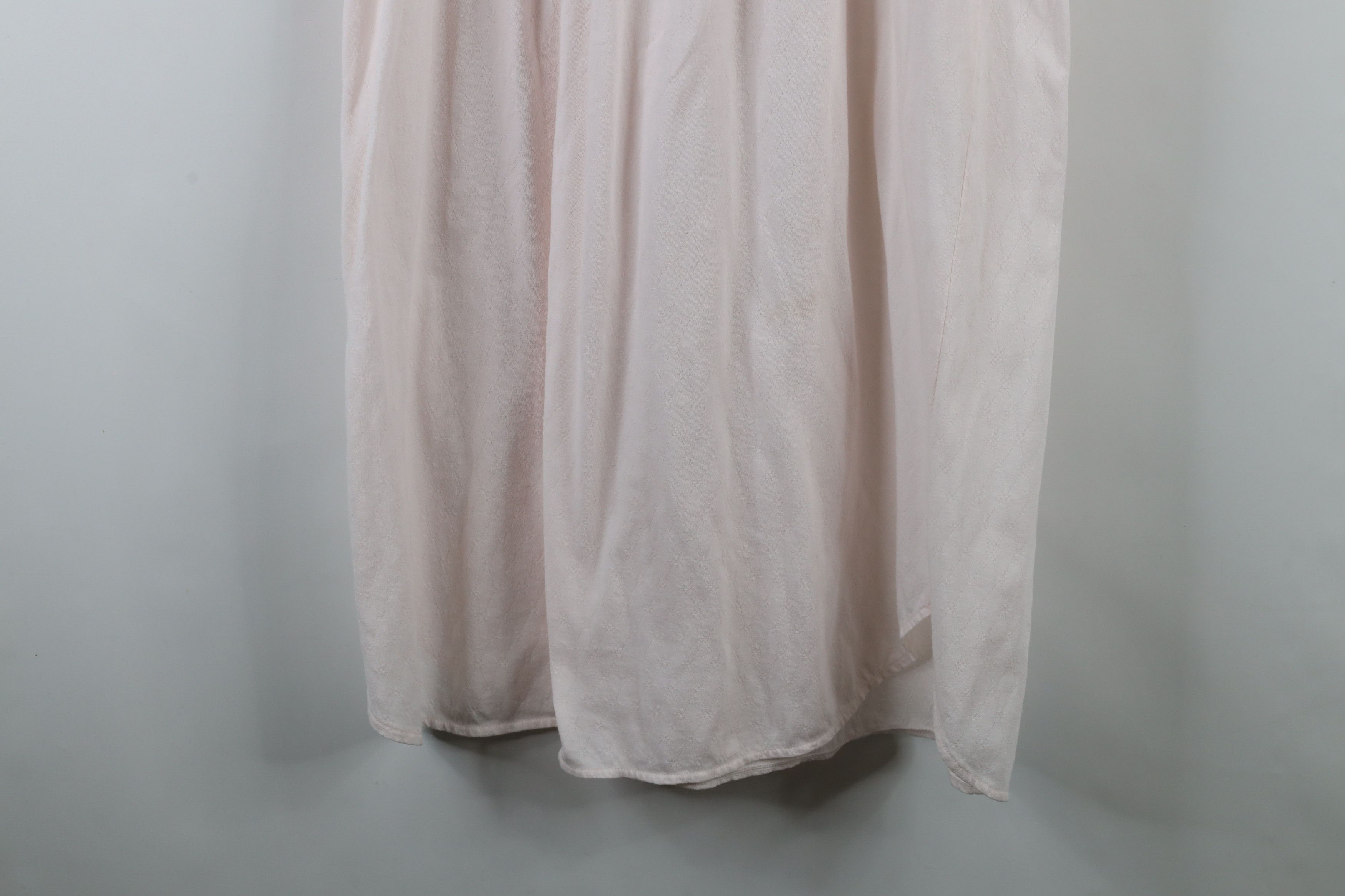 Vintage Vintage 90s Miss Elaine Flower Lace Night Gown Sleep Shirt Size M / US 6-8 / IT 42-44 - 12 Thumbnail