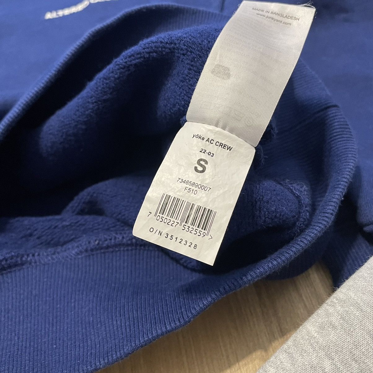 YOKE Vintage Yoke yôke y2k AC crew sweatshirt crewneck small logo Size US S / EU 44-46 / 1 - 5 Thumbnail