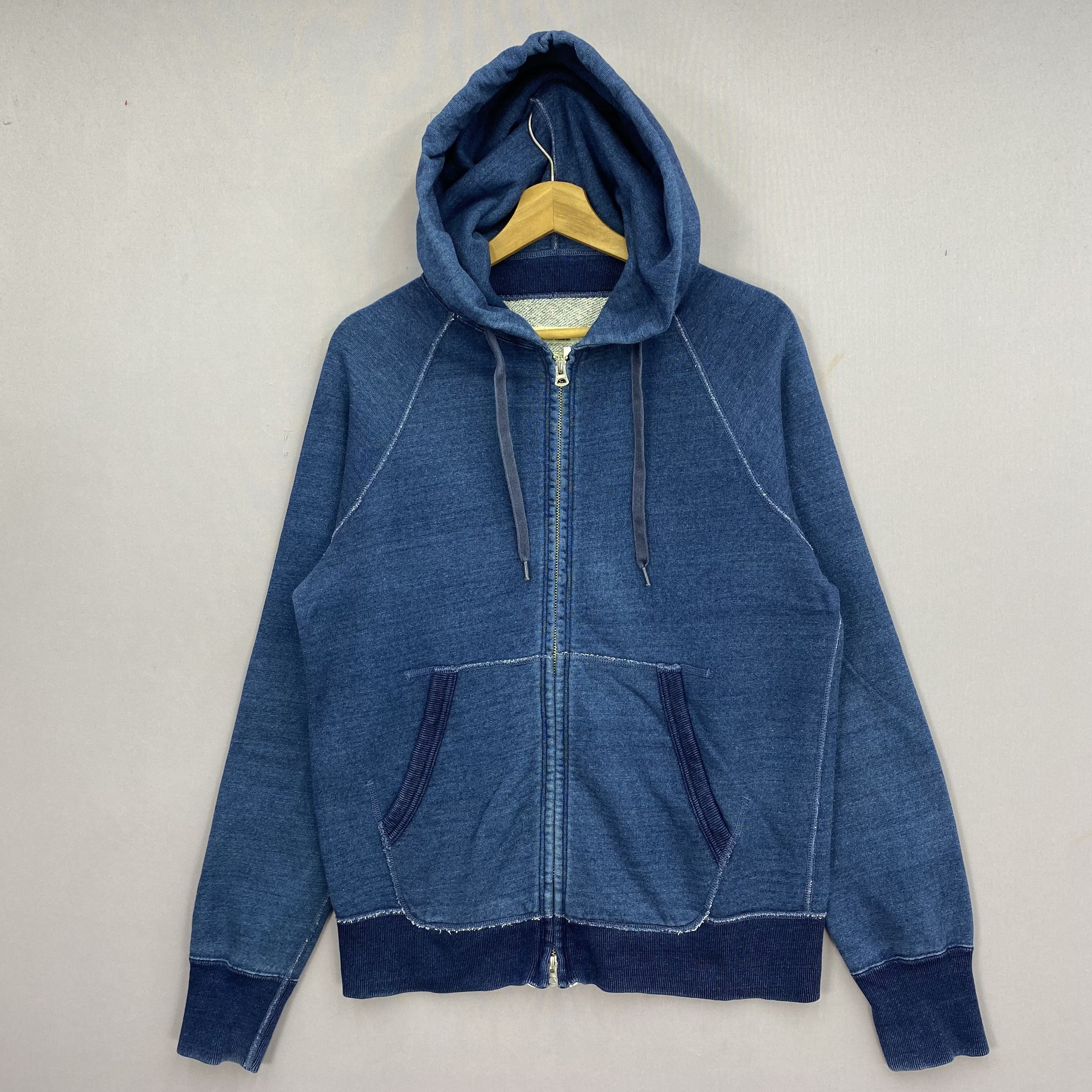 OMNIGOD Vintage Omnigod Sweater Denim Knitted Hoodie Sweatshirt Size US M / EU 48-50 / 2 - 3 Thumbnail