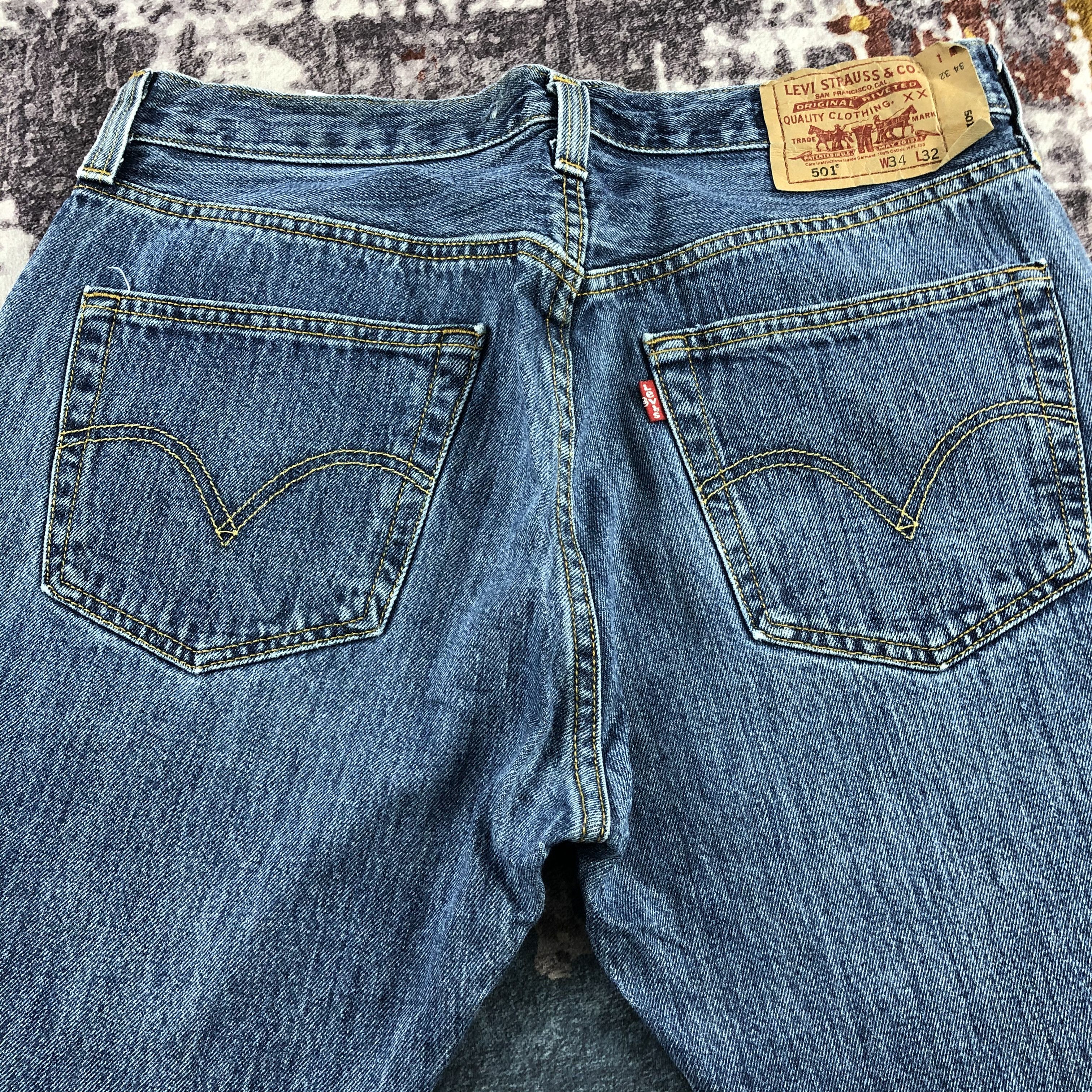 Levi's × Vintage Vintage Levis 501 Jeans-JM2844 Size US 34 / EU 50 - 5 Thumbnail