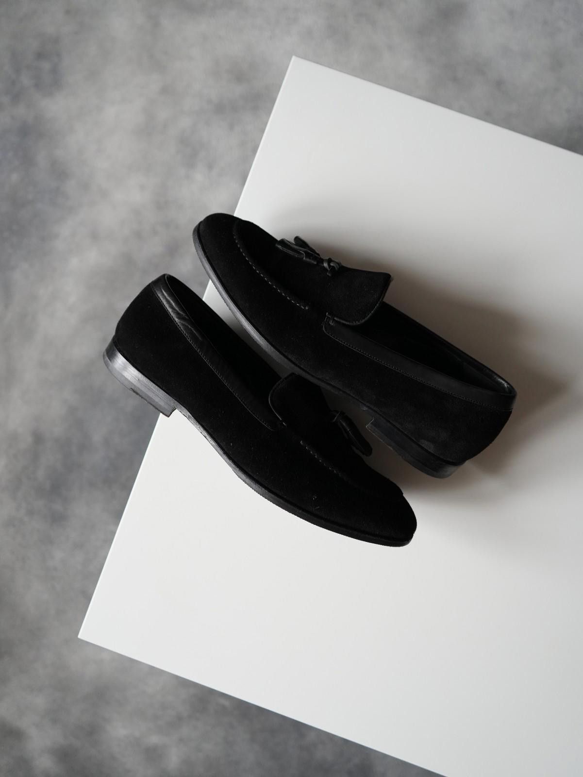Alexander McQueen Alexander McQueen Tassel Suede Black Loafers Men US8 Size US 7 / EU 40 - 8 Thumbnail