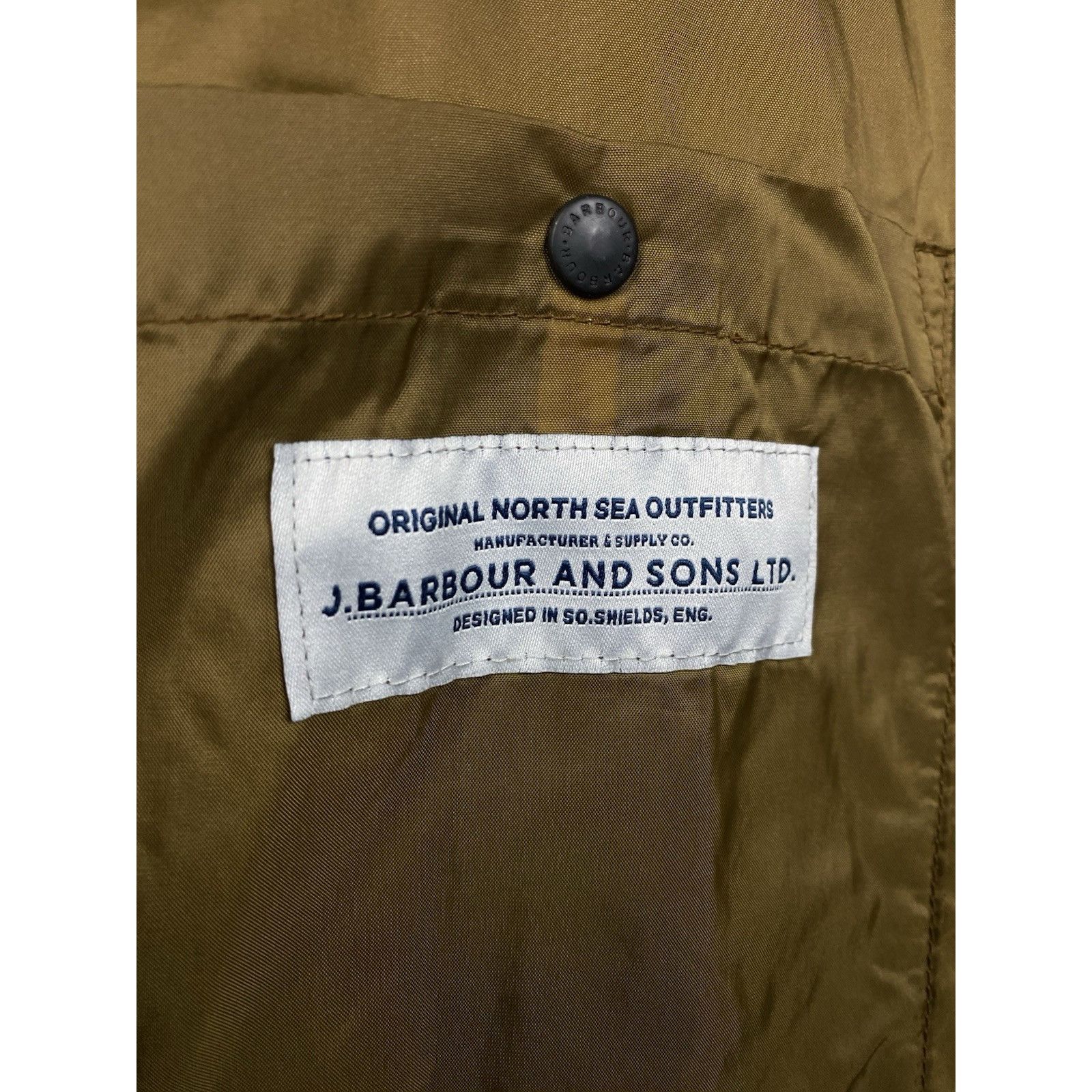 Barbour MINT! Barbour Hoxun Men's Blue Quilted Jacket Size M Size US M / EU 48-50 / 2 - 12 Thumbnail