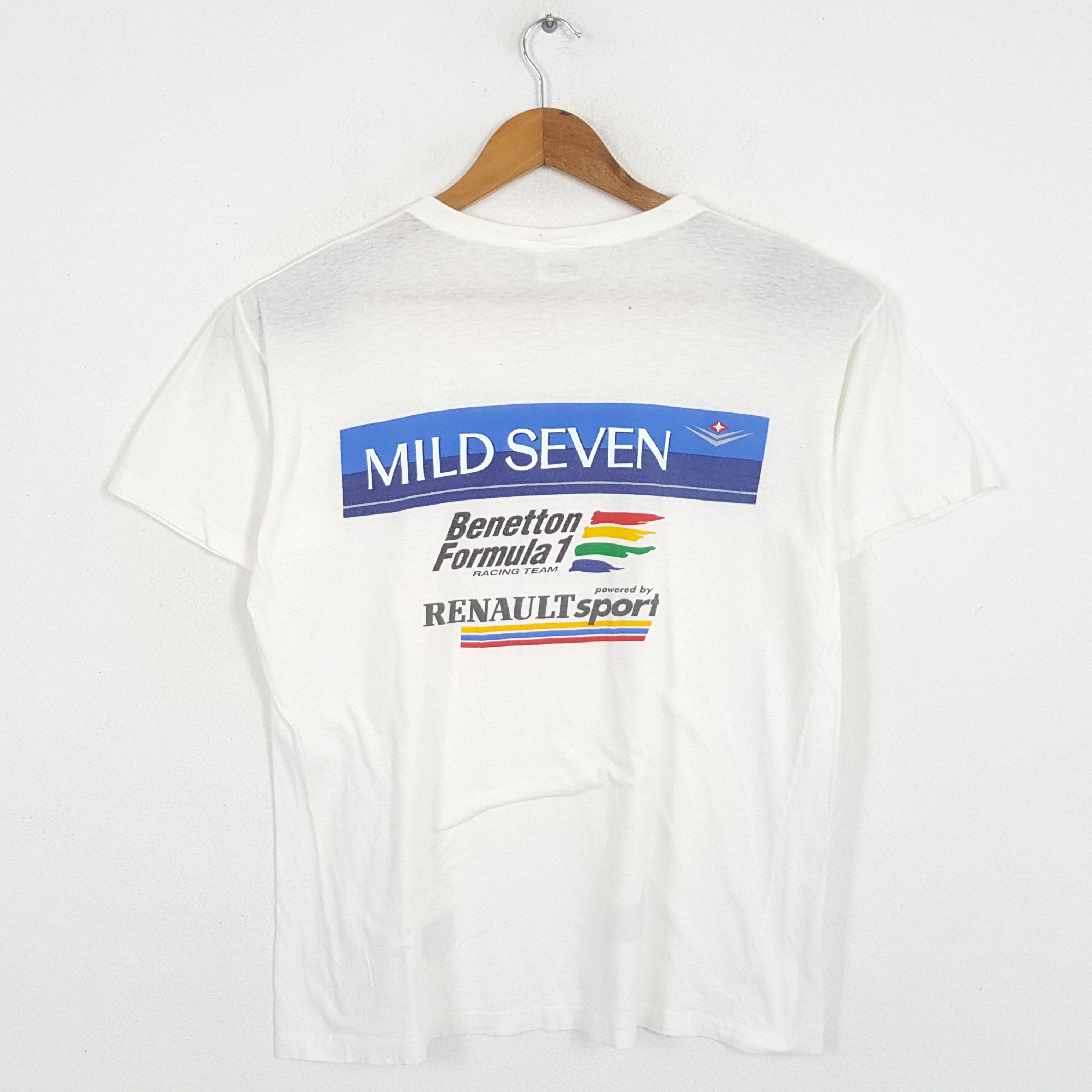 Benetton × Vintage VIntage BENETTON FORMULA 1 Racing Team T-Shirts Size US L / EU 52-54 / 3 - 1 Thumbnail