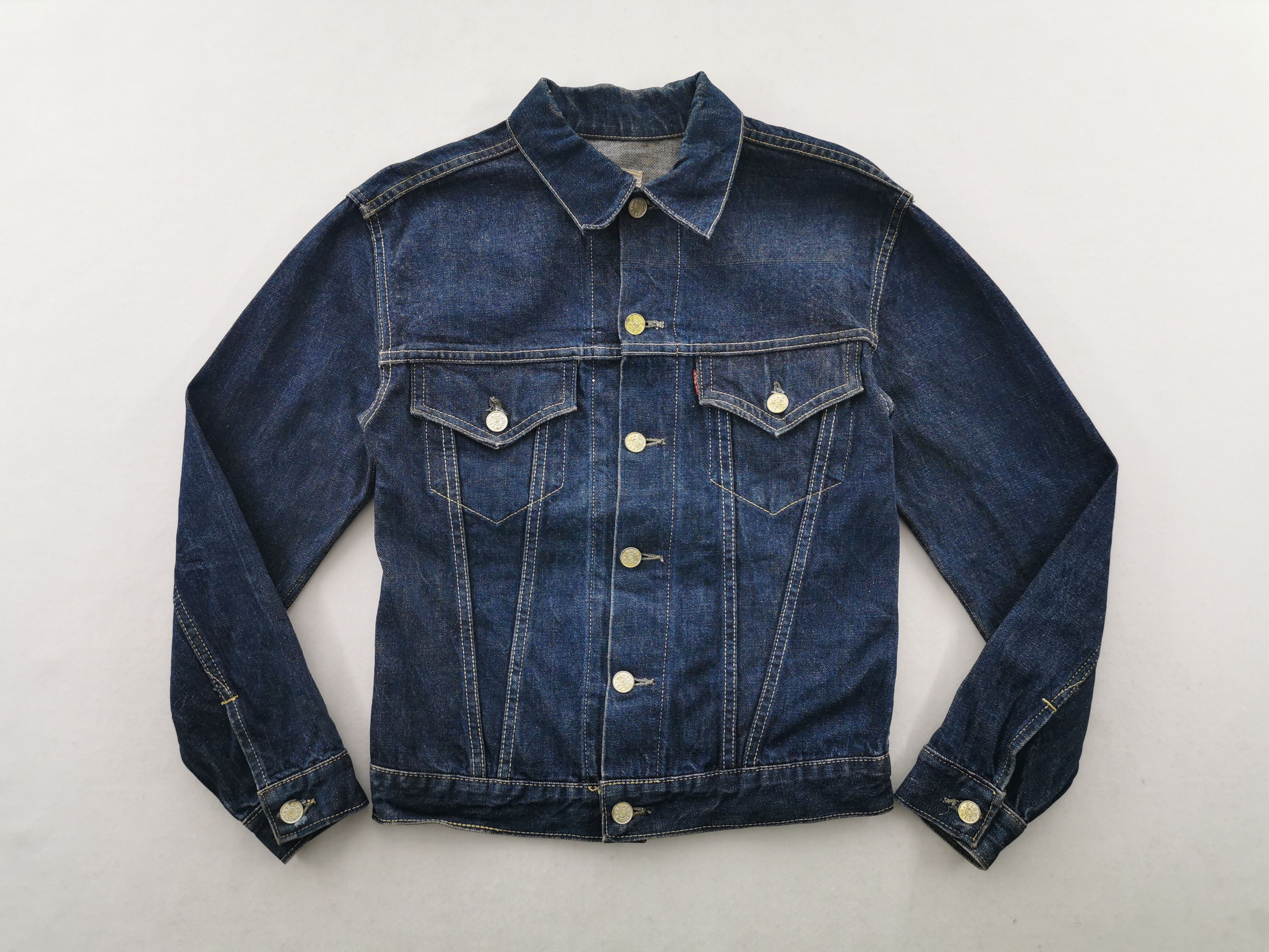 Vintage Vintage 80's Canton Trucker Denim Jacket Made In USA Size M Size US M / EU 48-50 / 2 - 3 Thumbnail