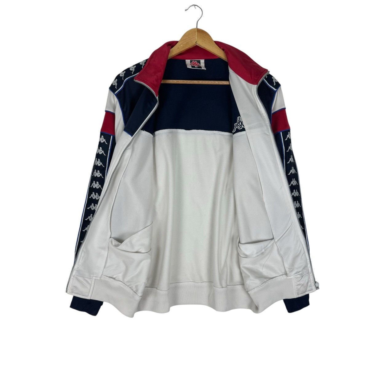Kappa × Vintage 🌟KAPPA SIDE TAPE TRACK TOP ZIPPER JACKET Size US M / EU 48-50 / 2 - 6 Thumbnail
