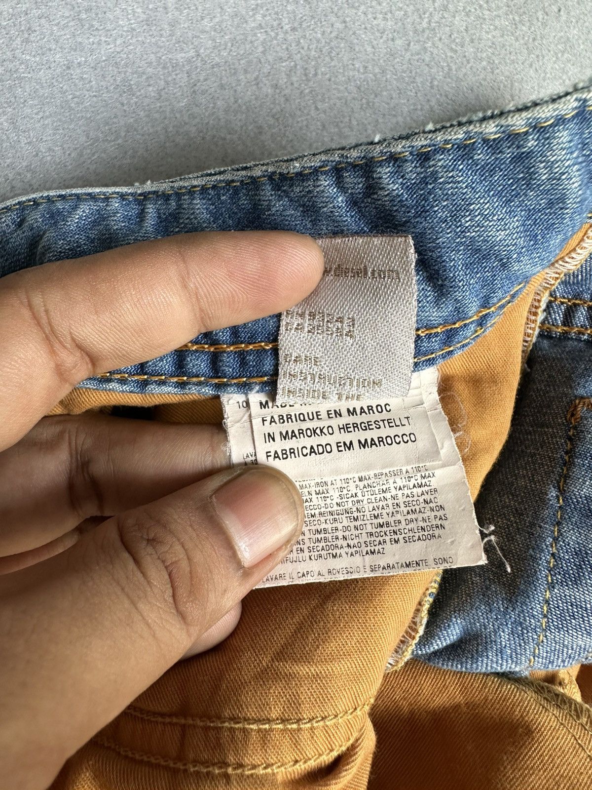 Diesel FLARE Diesel Distressed Denim Size US 34 / EU 50 - 16 Thumbnail