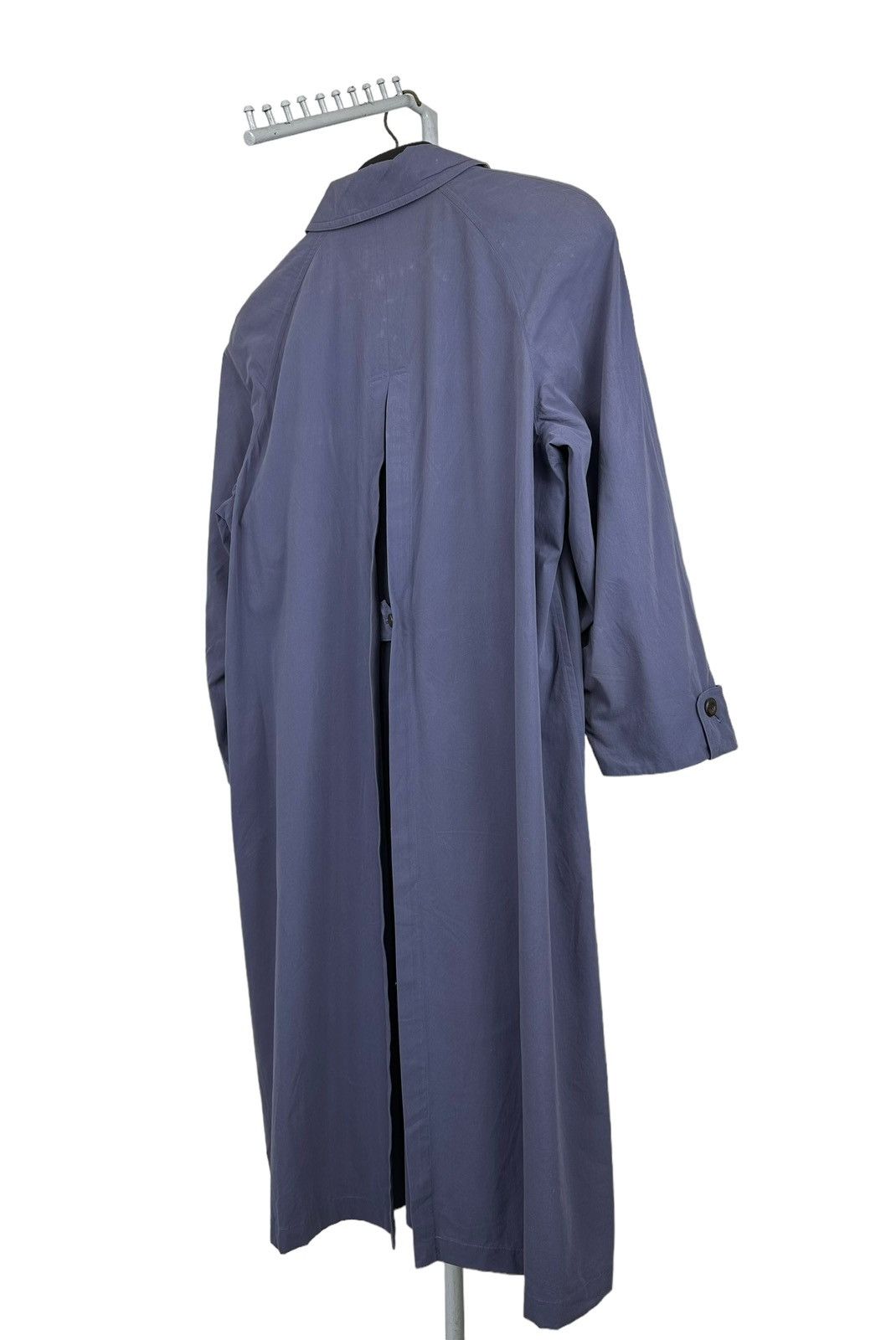 Burberry Burberry Mac Coat Classic Single-Breasted Navy Size US XL / EU 56 / 4 - 5 Thumbnail