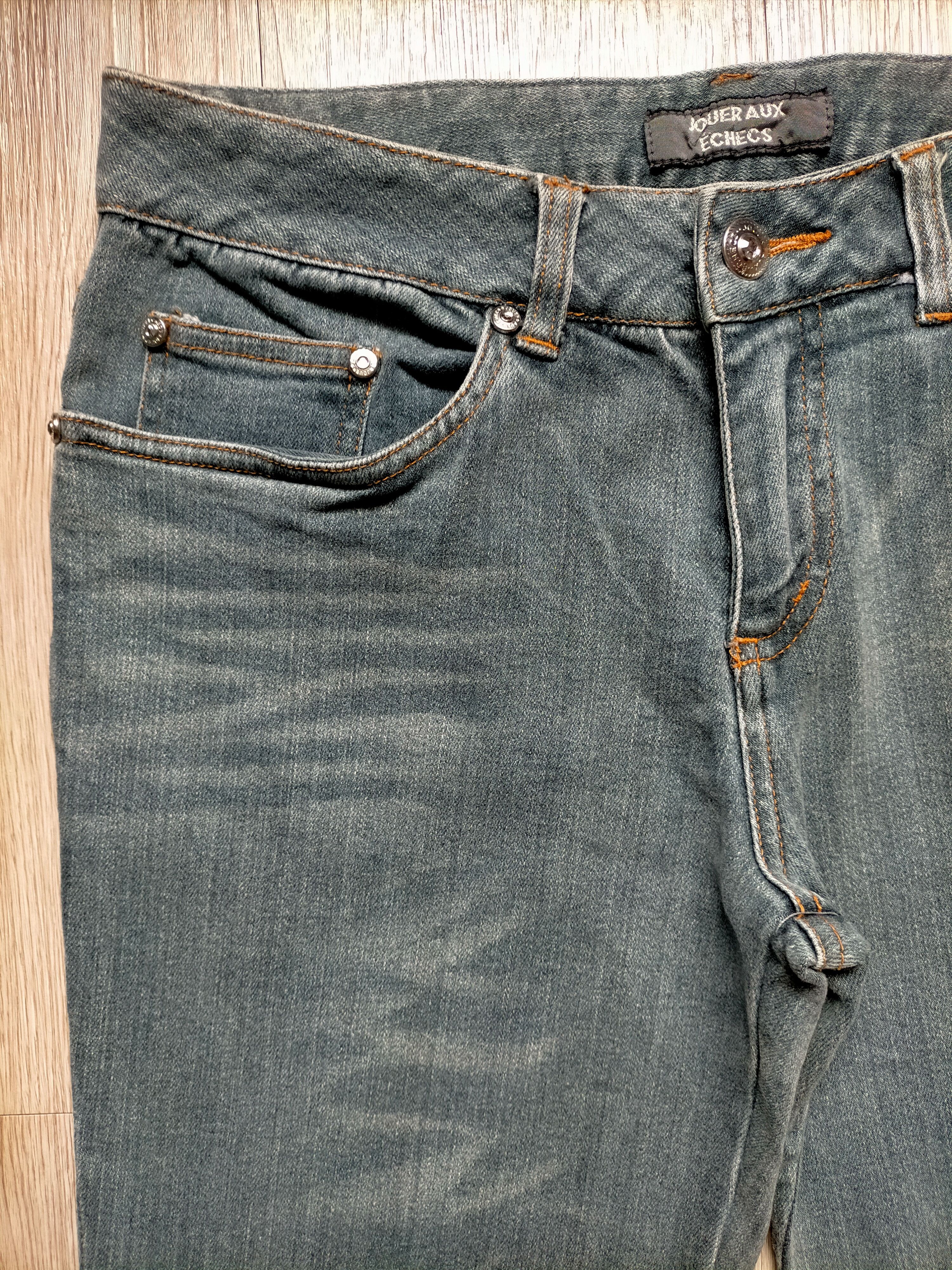 If Six Was Nine Flare Jeans Jouer Aux Echecs Boot cut Denim Size US 28 / EU 44 - 5 Thumbnail