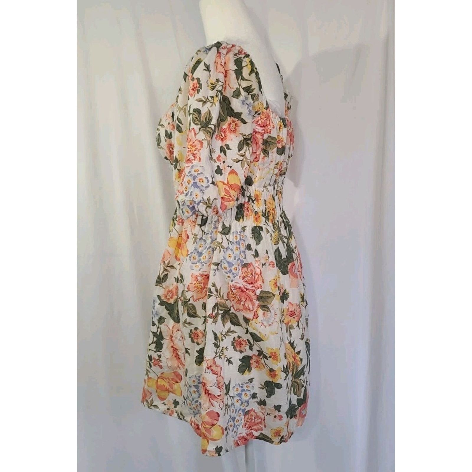 FAITHFULL Faithful the Brand Women's Nikoleta Teatro Mini Dress US 4 Size S / US 4 / IT 40 - 5 Thumbnail